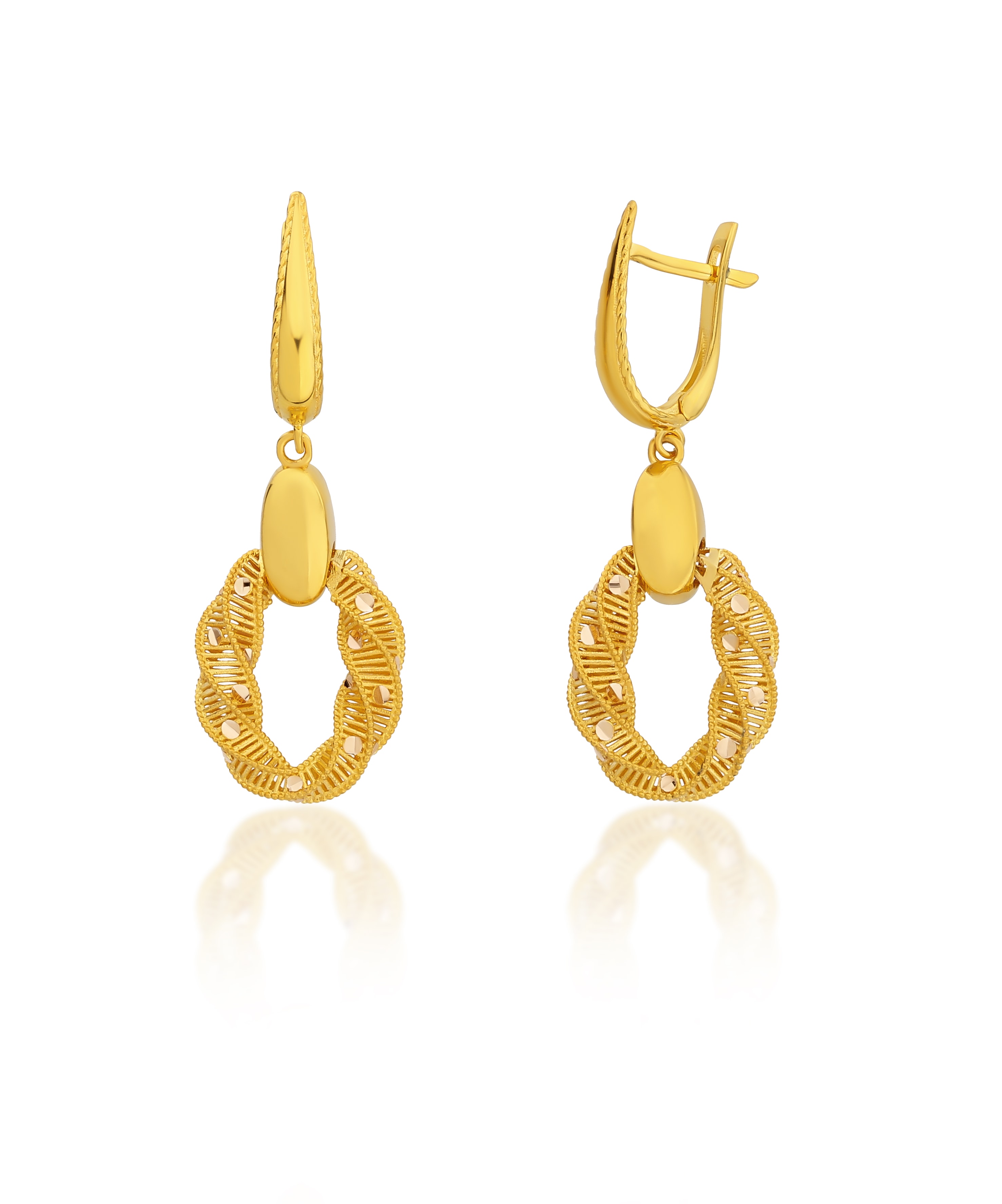 Bereket Altın Küpe