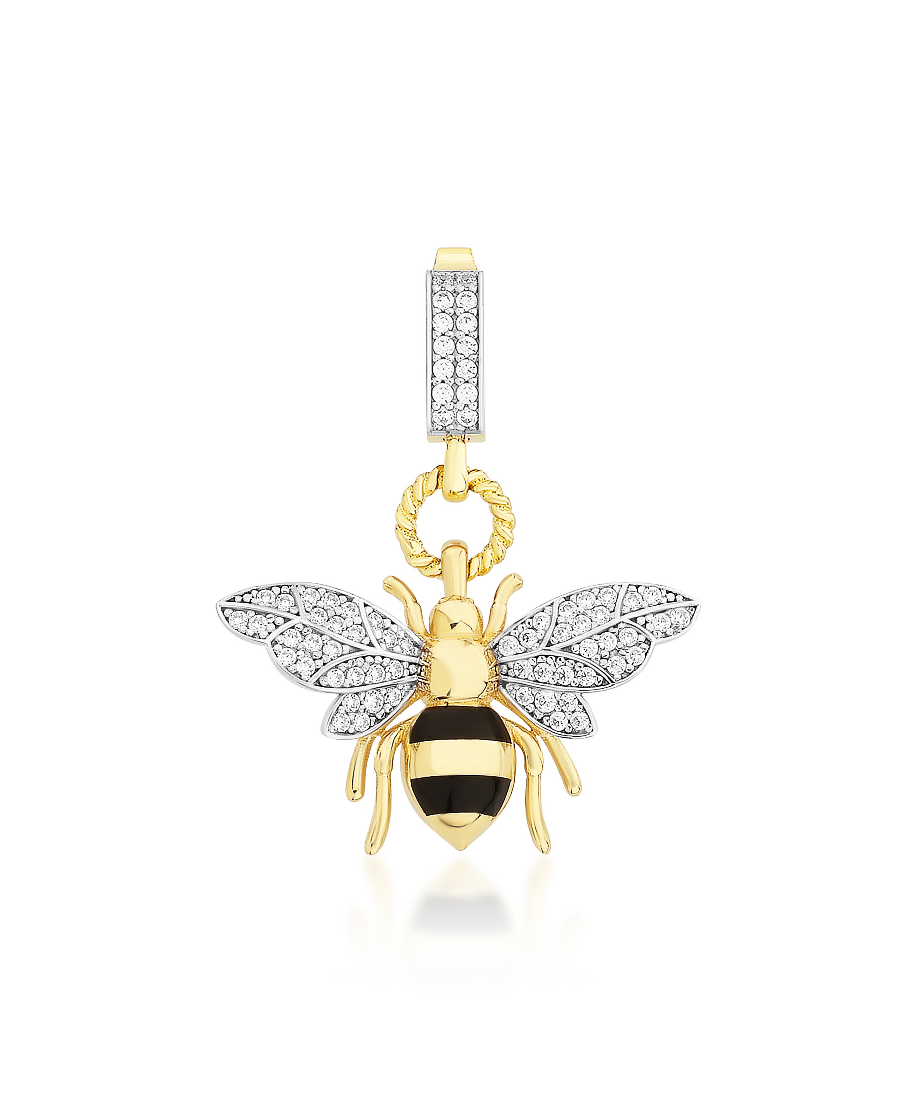 Bee Mine Altın Arı Kolye Ucu