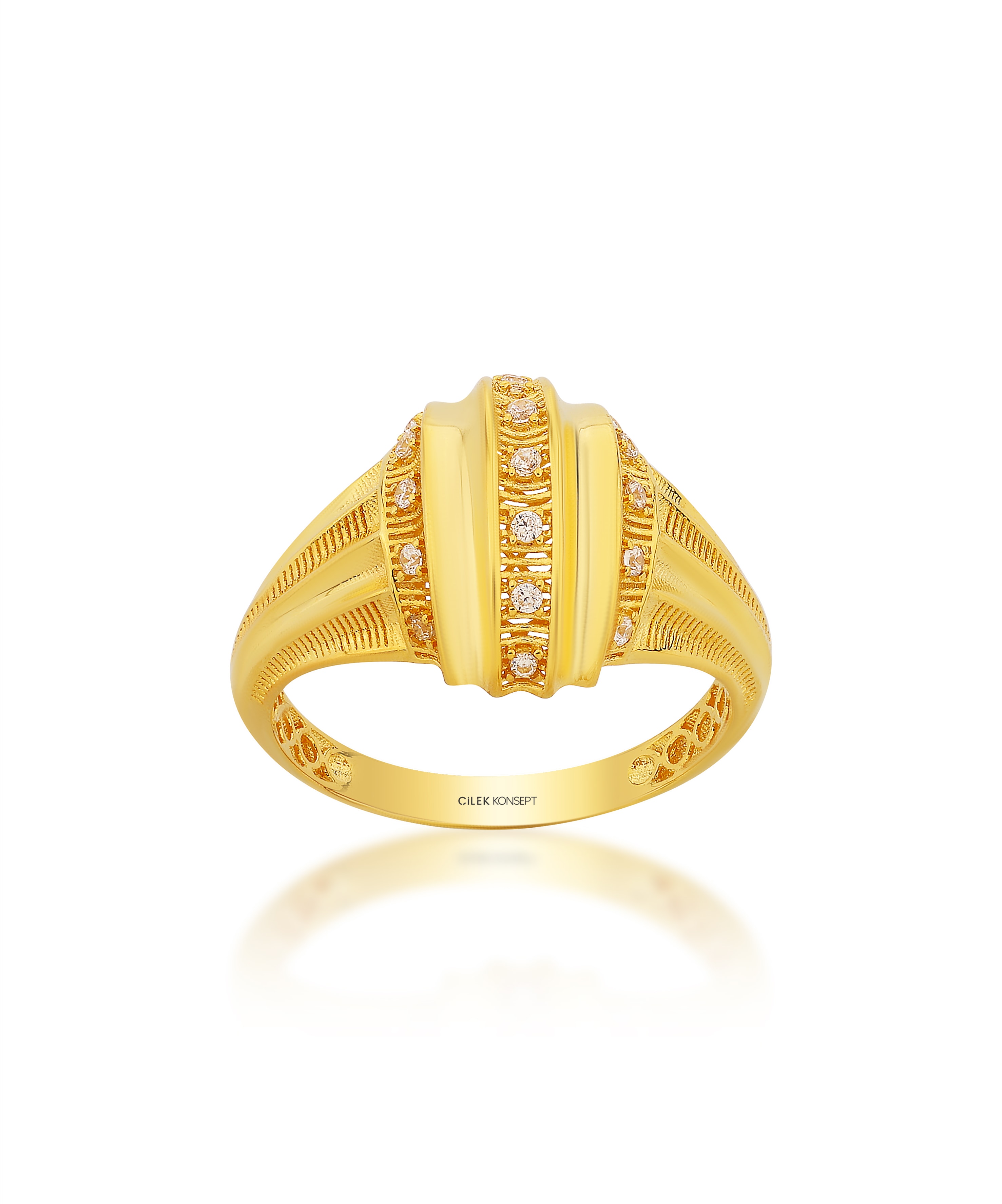 Zarafet Altın Yüzük