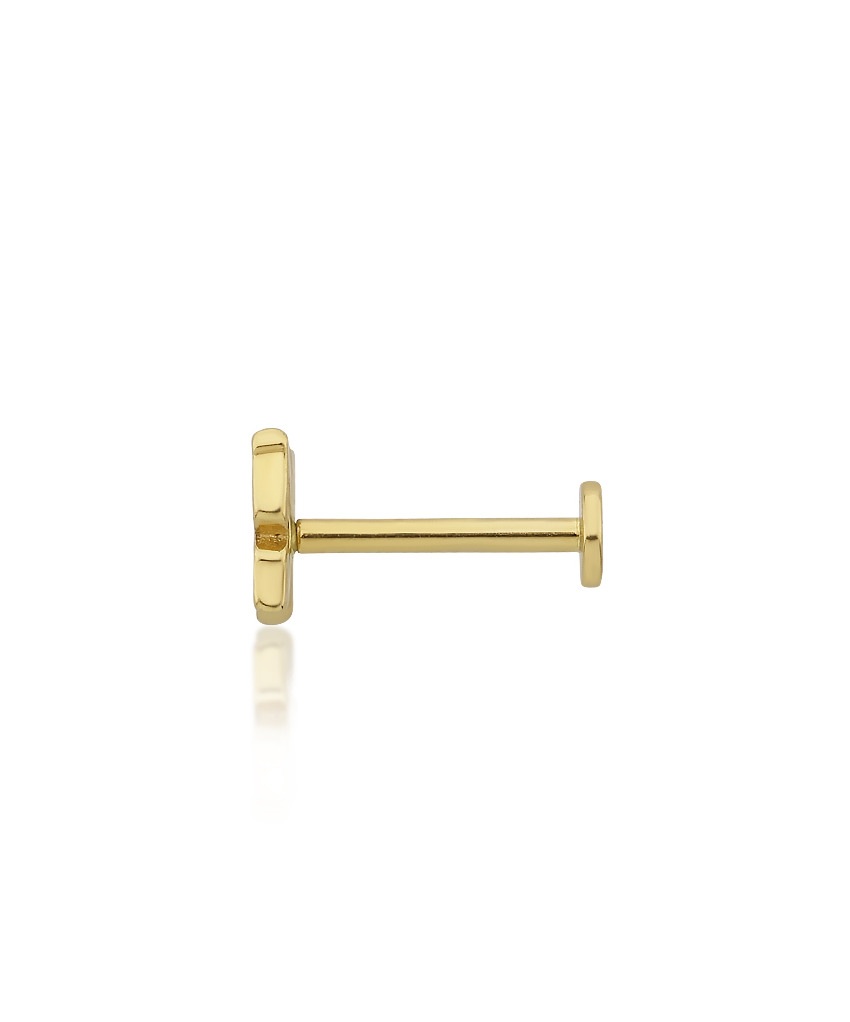 Altın Tragus Kelebek Piercing