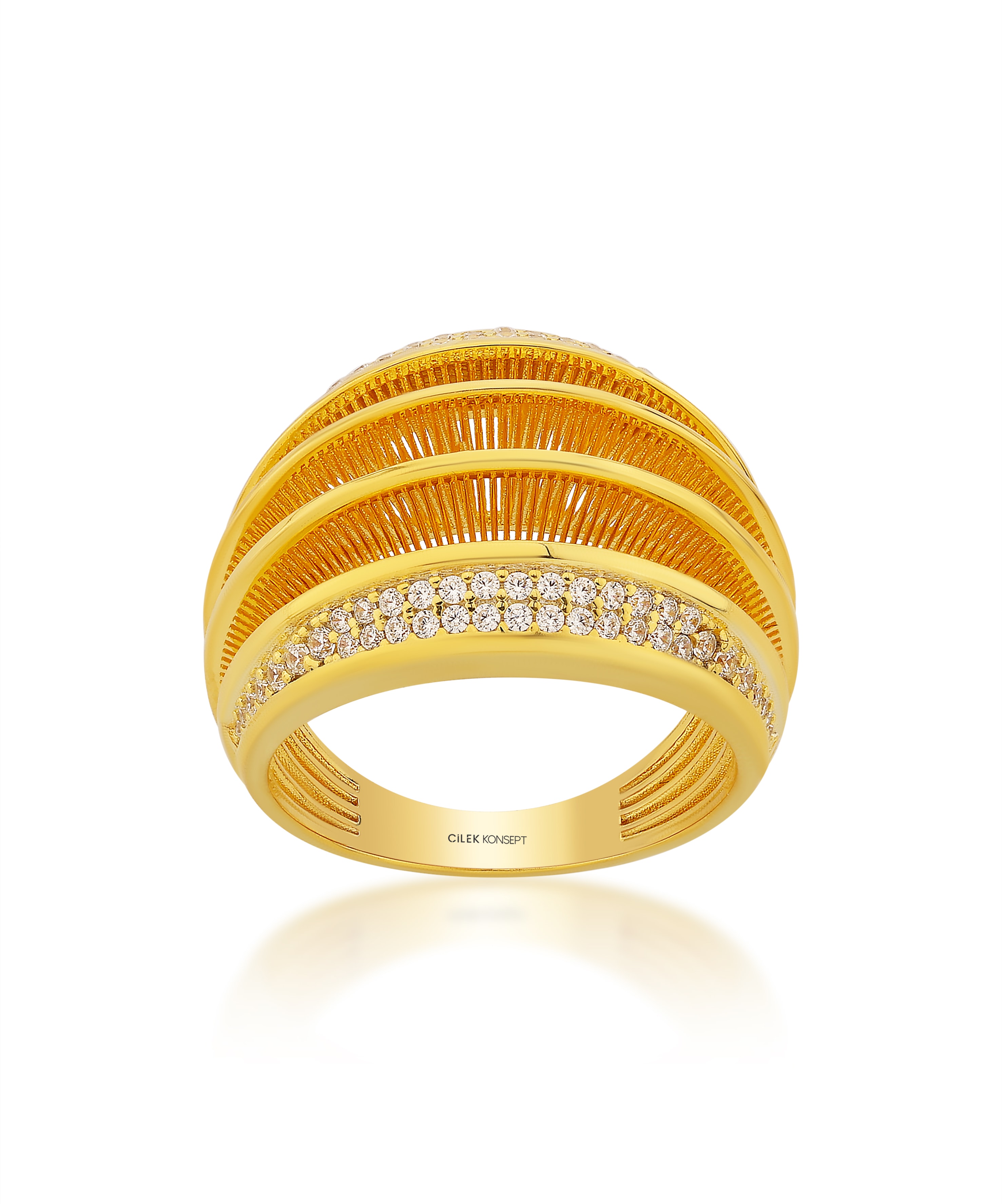 Zarafet Altın Yüzük