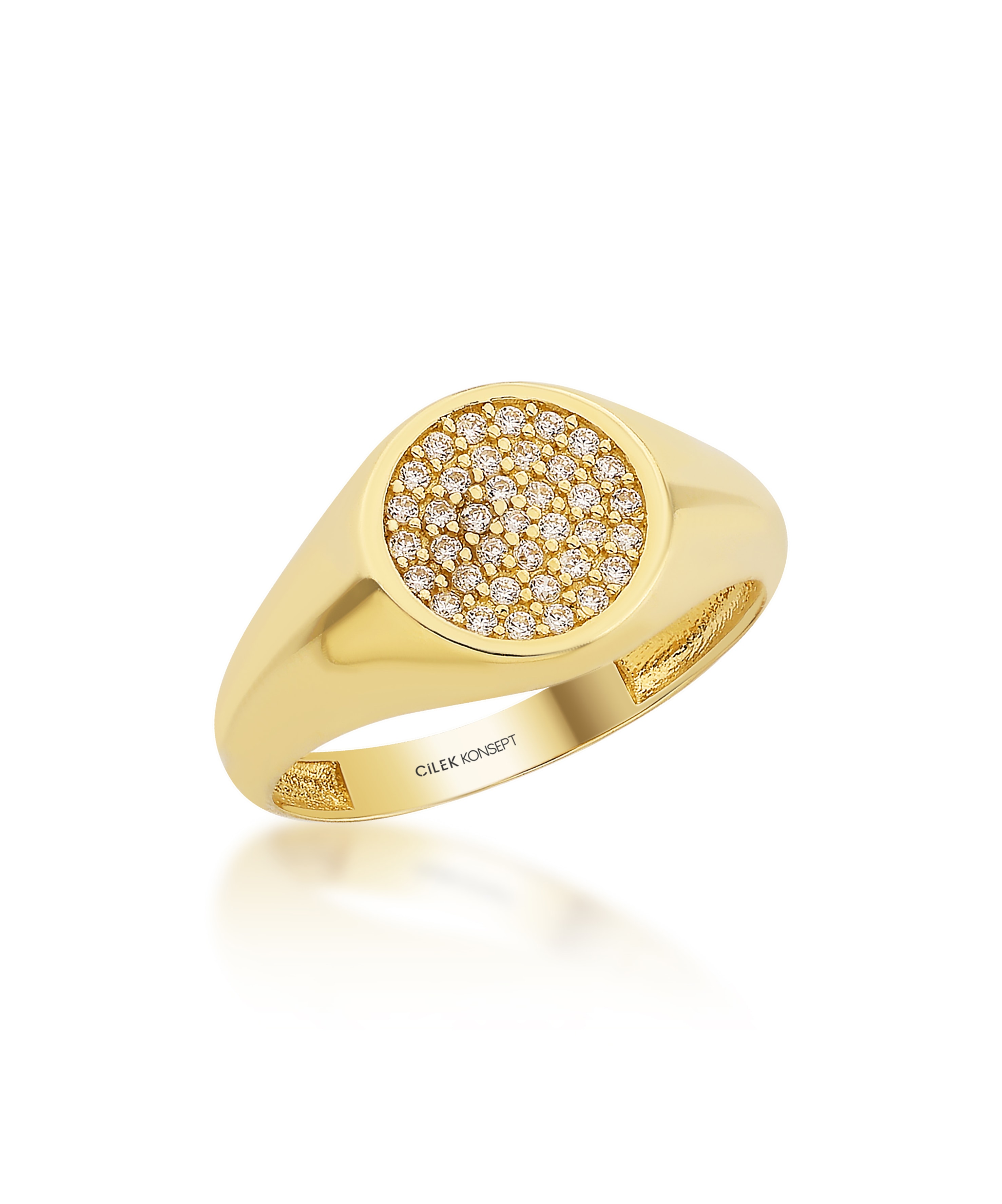 Altın Taşlı Yüzük