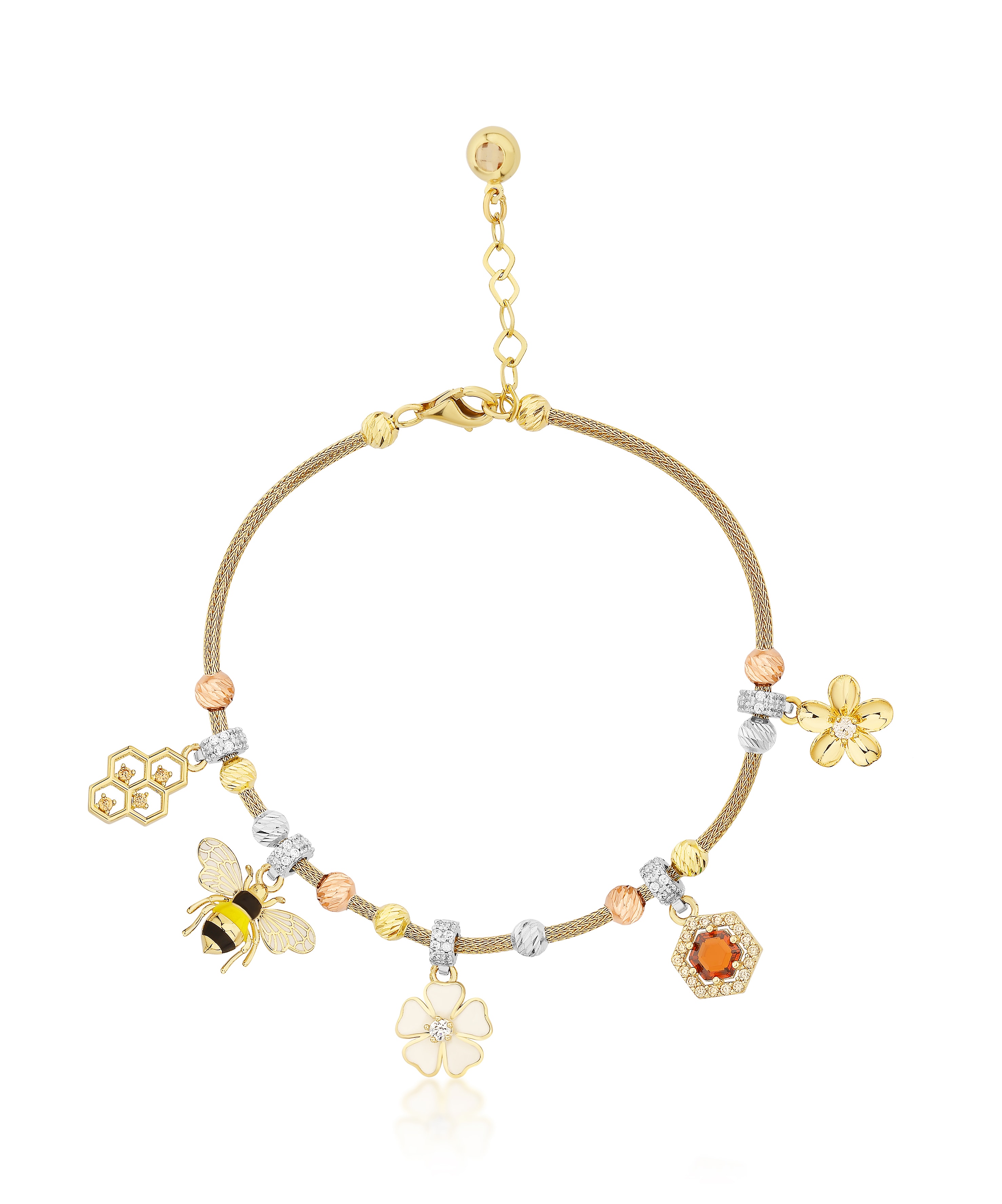 Bee Mine Altın Arı Bileklik