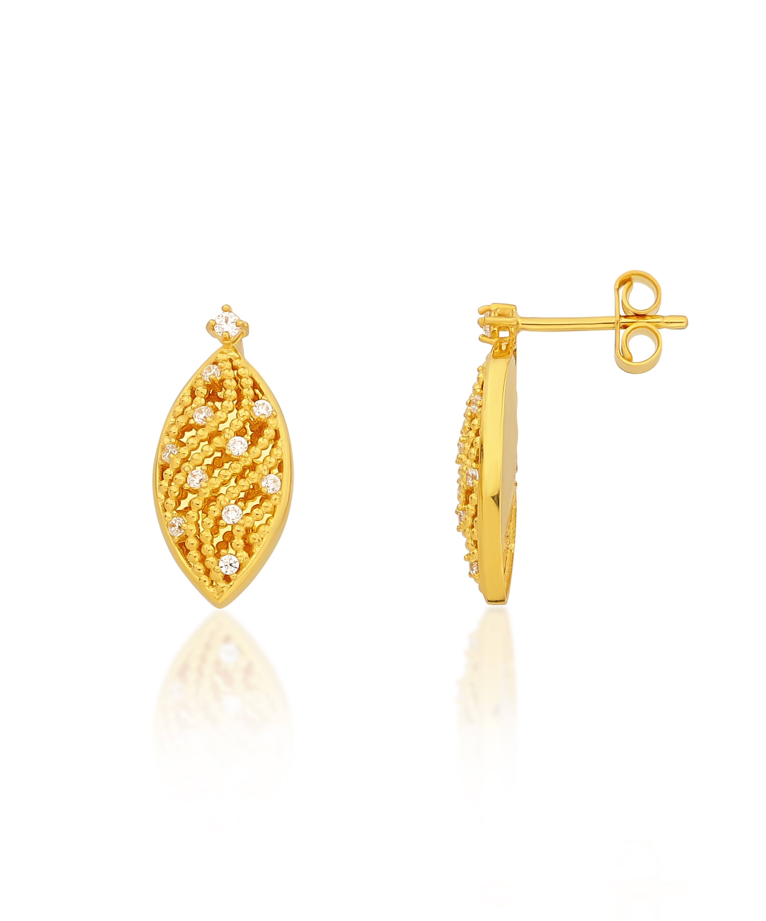 Bereket Altın Küpe