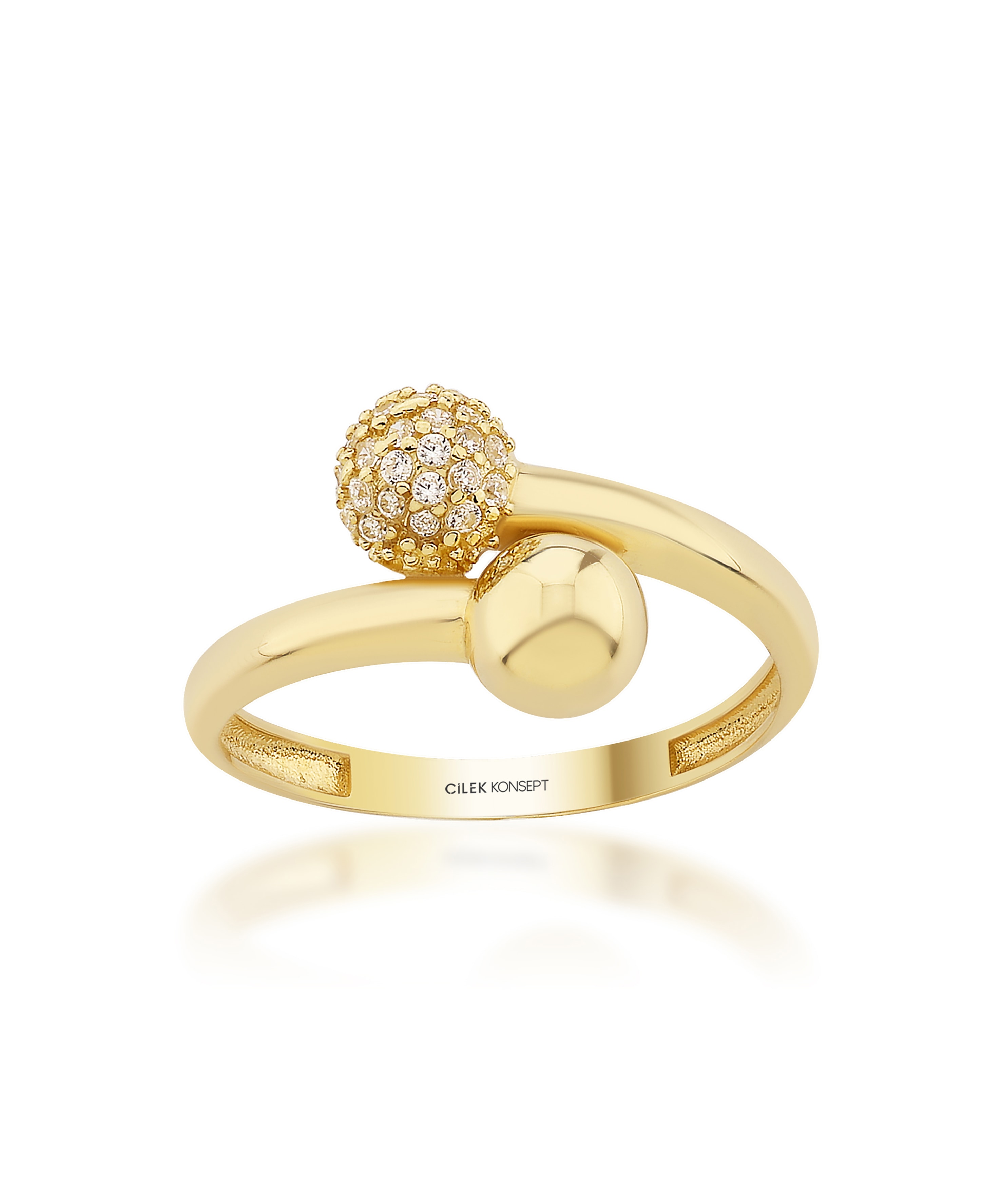 Altın Küre Yüzük