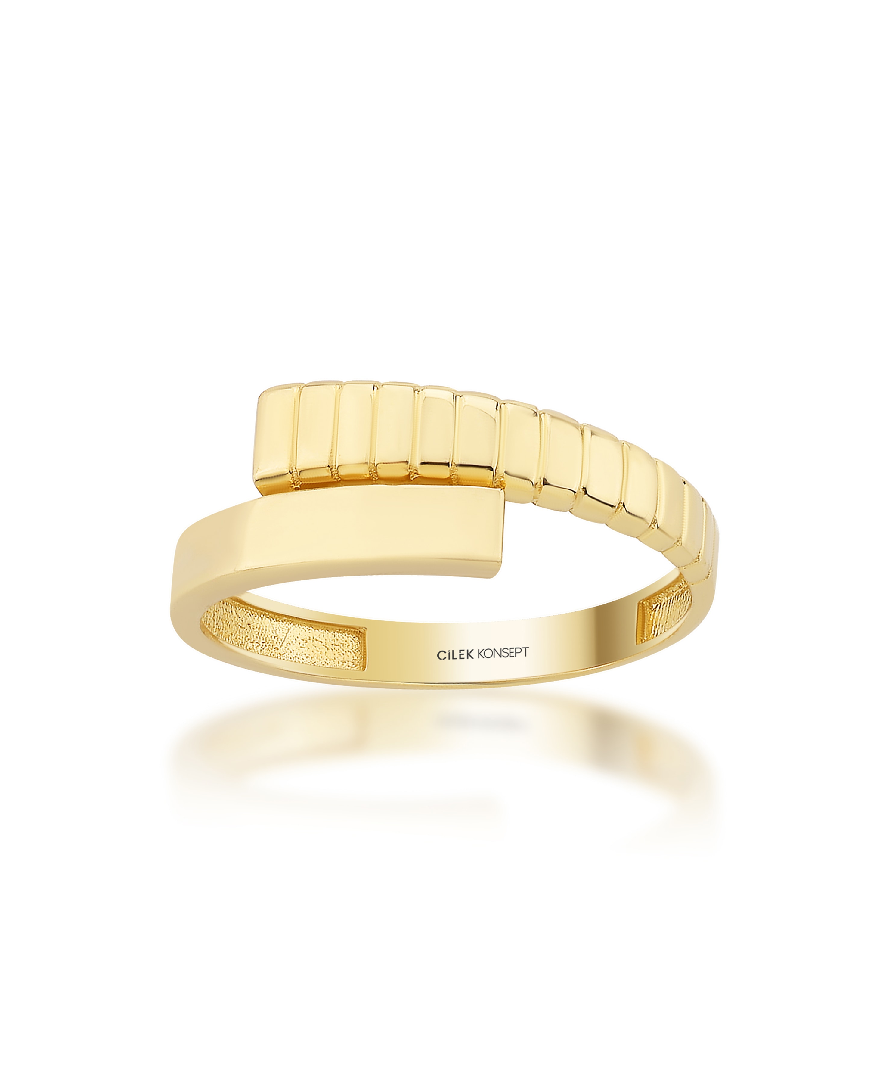 Altın Desen Yüzük