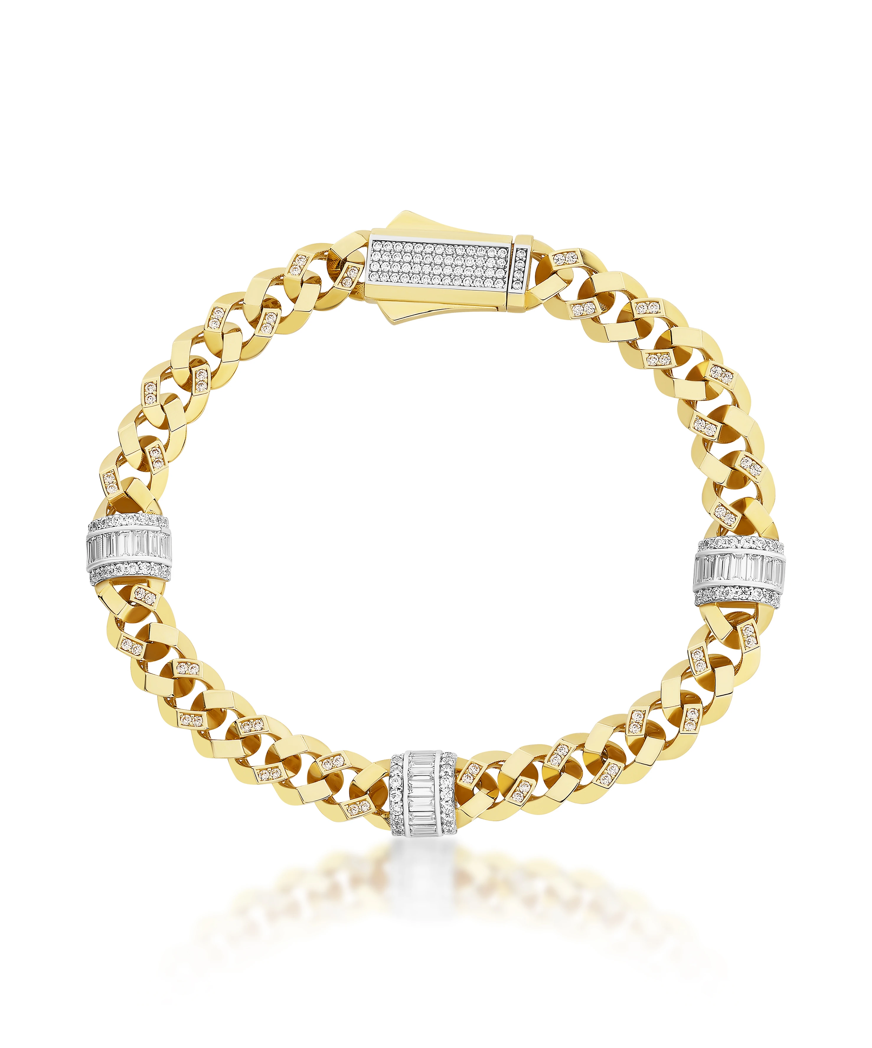 Altın Gurmet Taşlı Bileklik