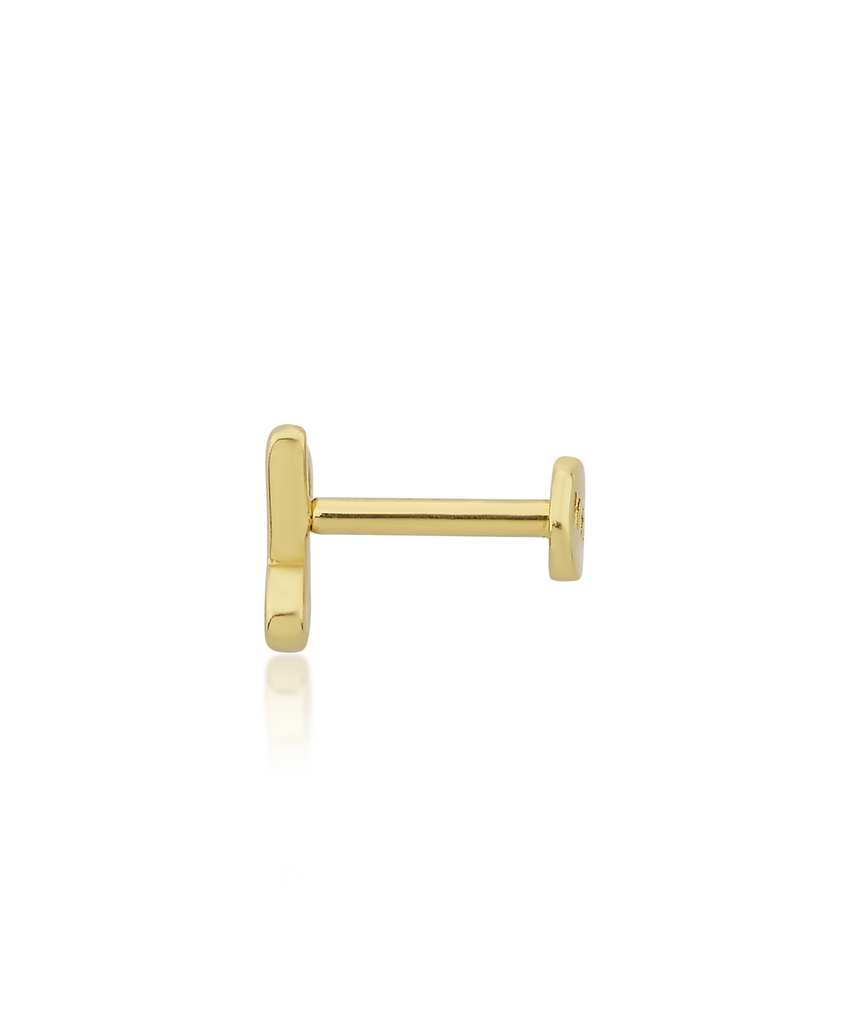 Altın Tragus Nota Piercing