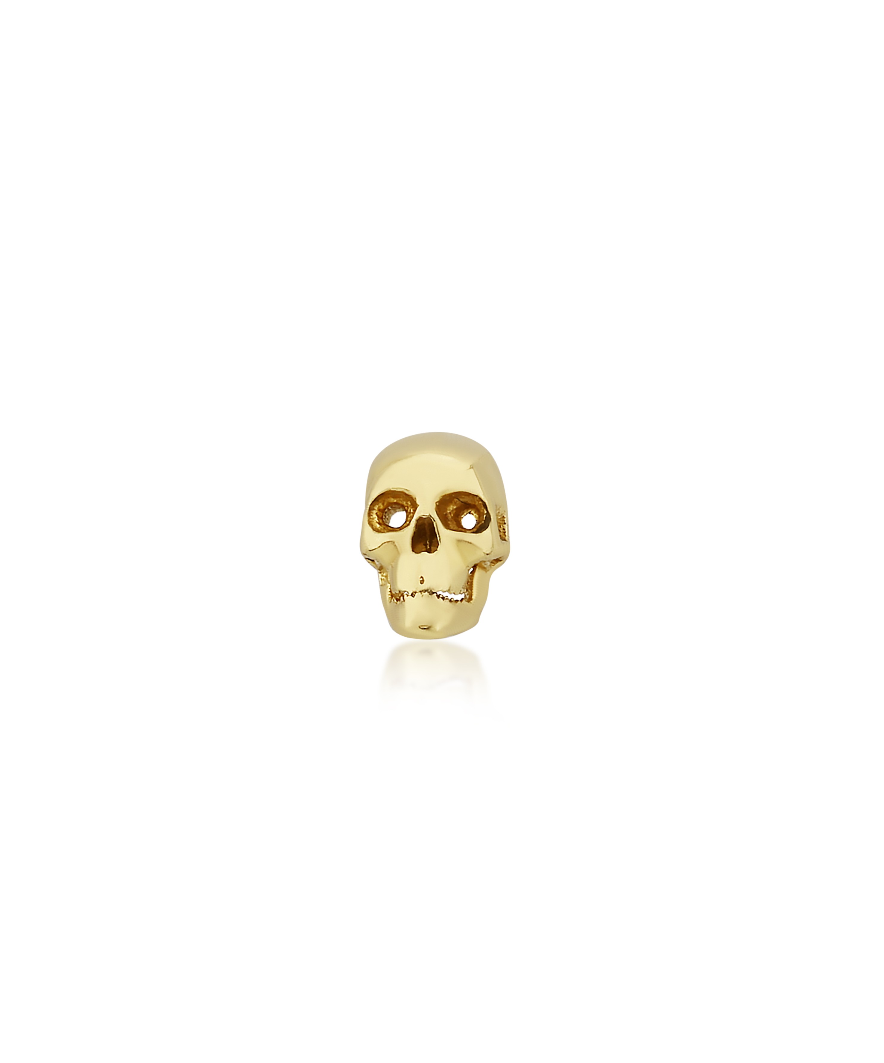 Altın Tragus Kuru Kafa Piercing