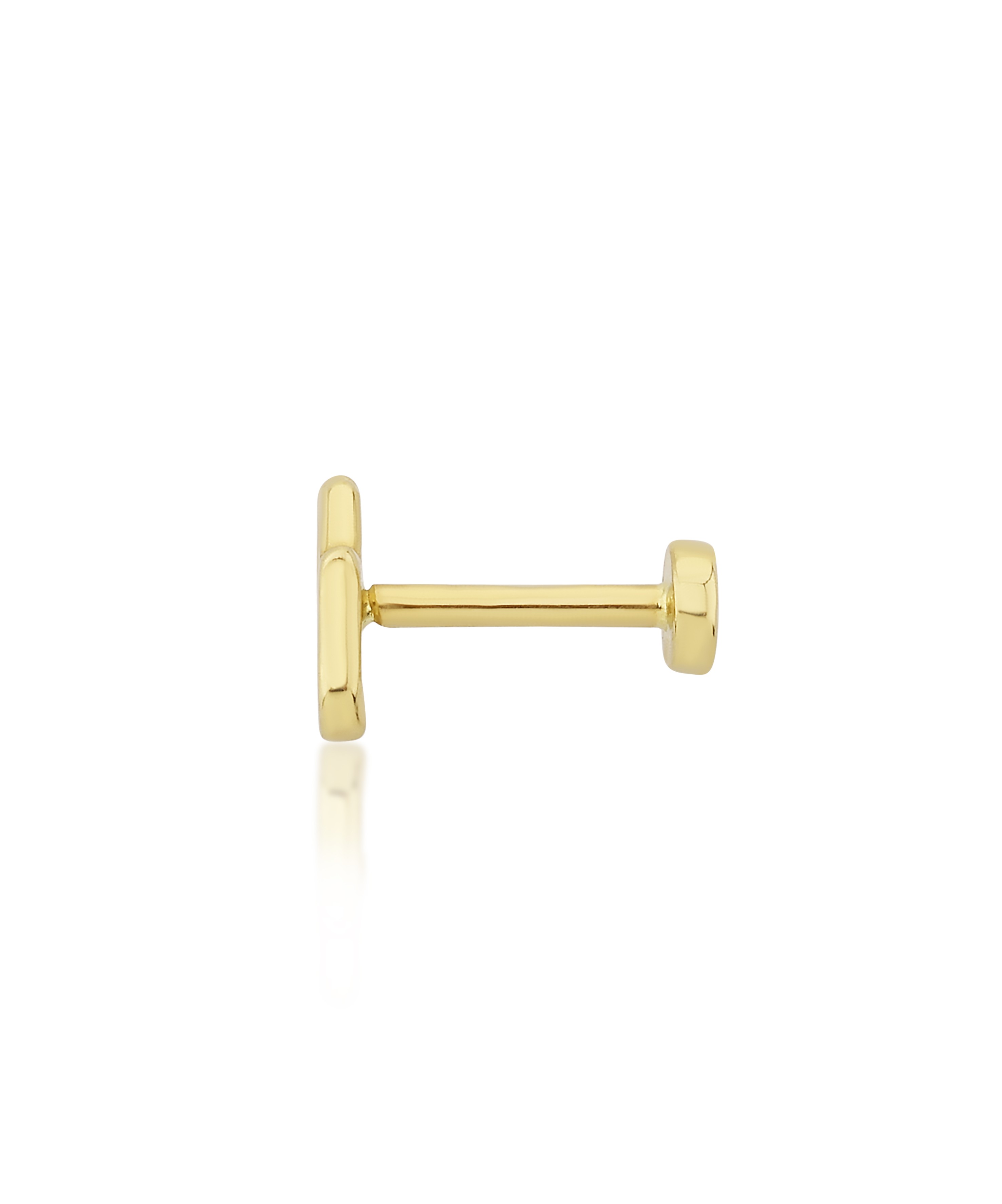 Altın Tragus Fatma Ana Eli Piercing
