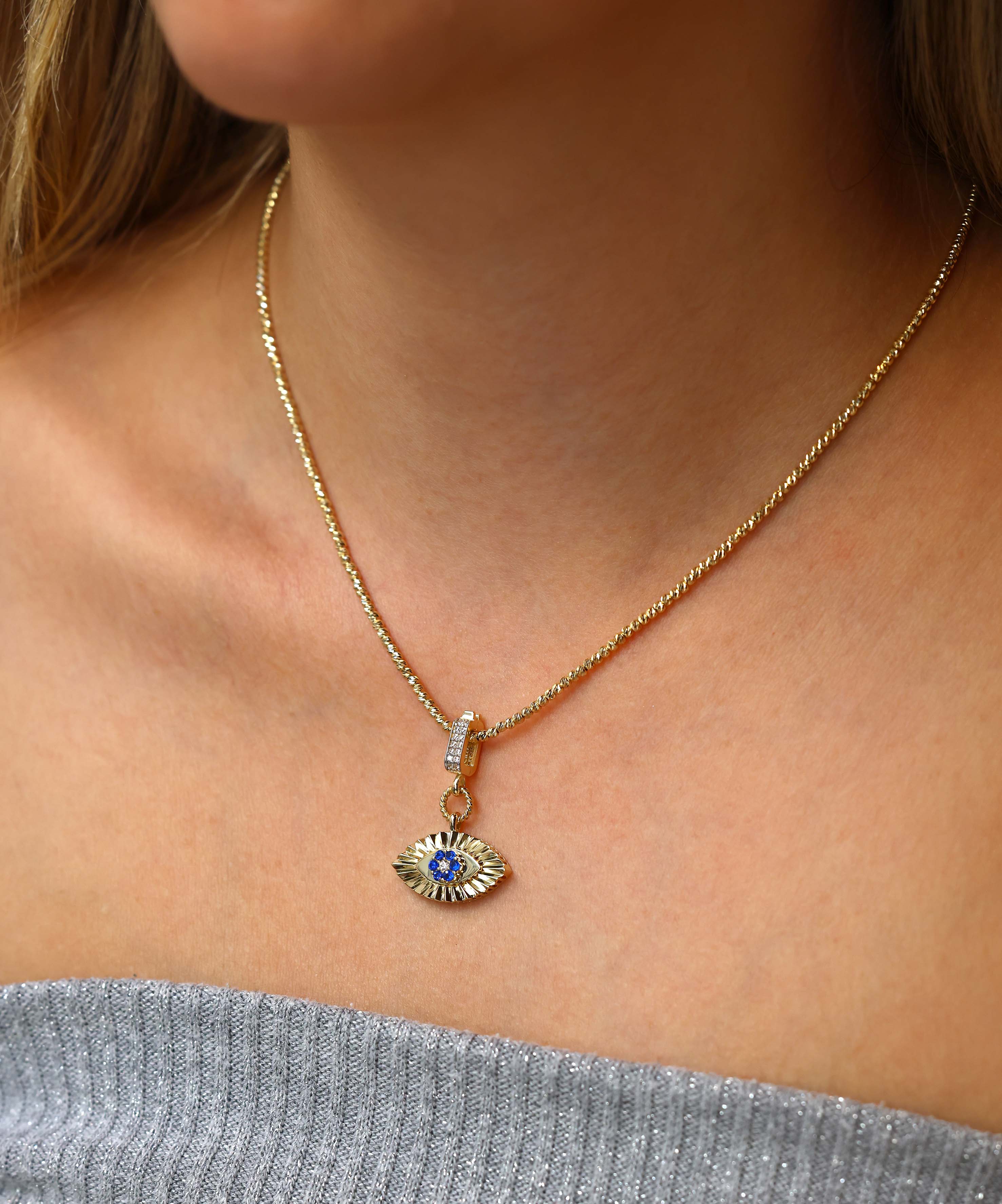 Altın Göz Kolye Ucu