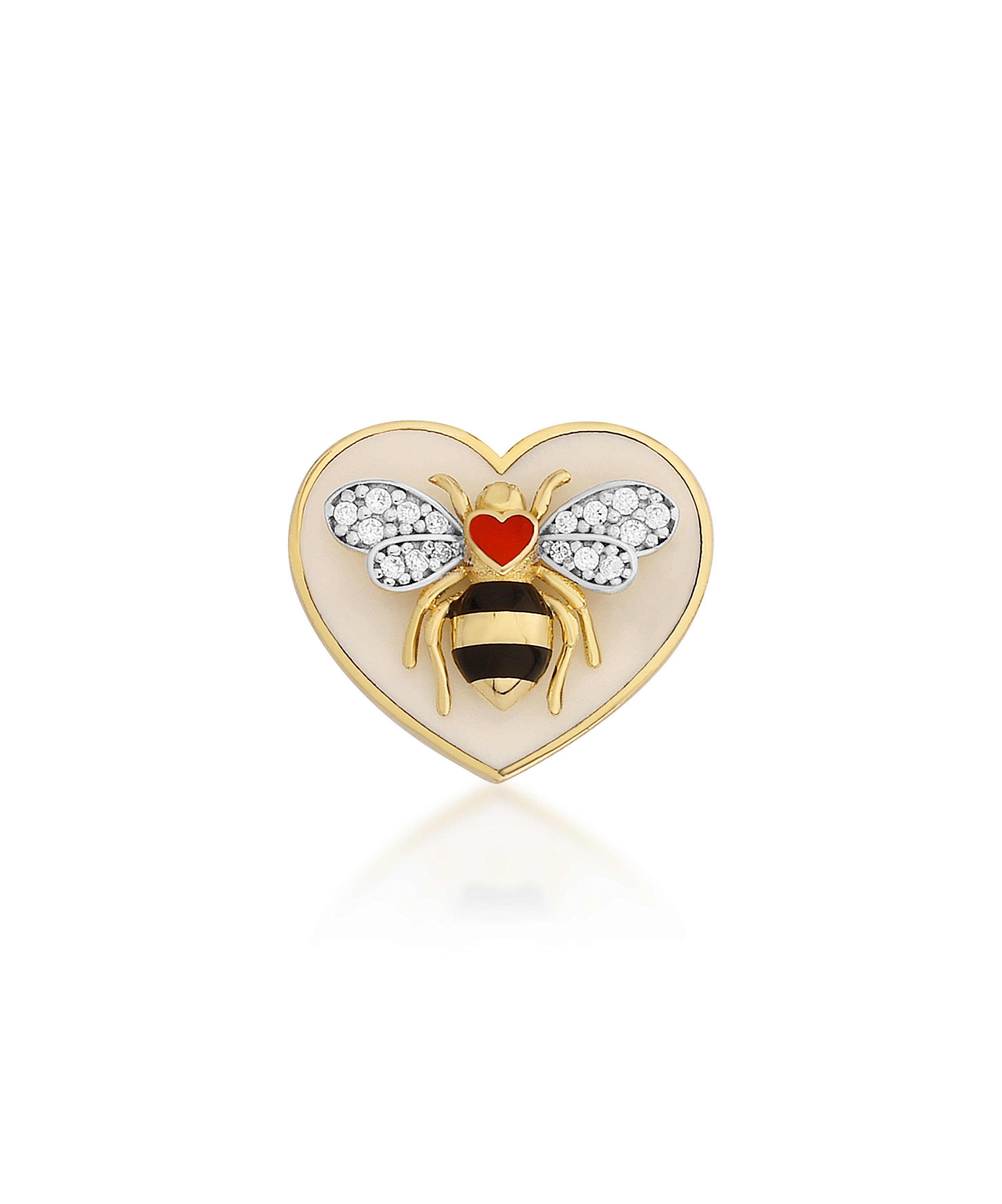 Bee Mine Altın Arı Charm