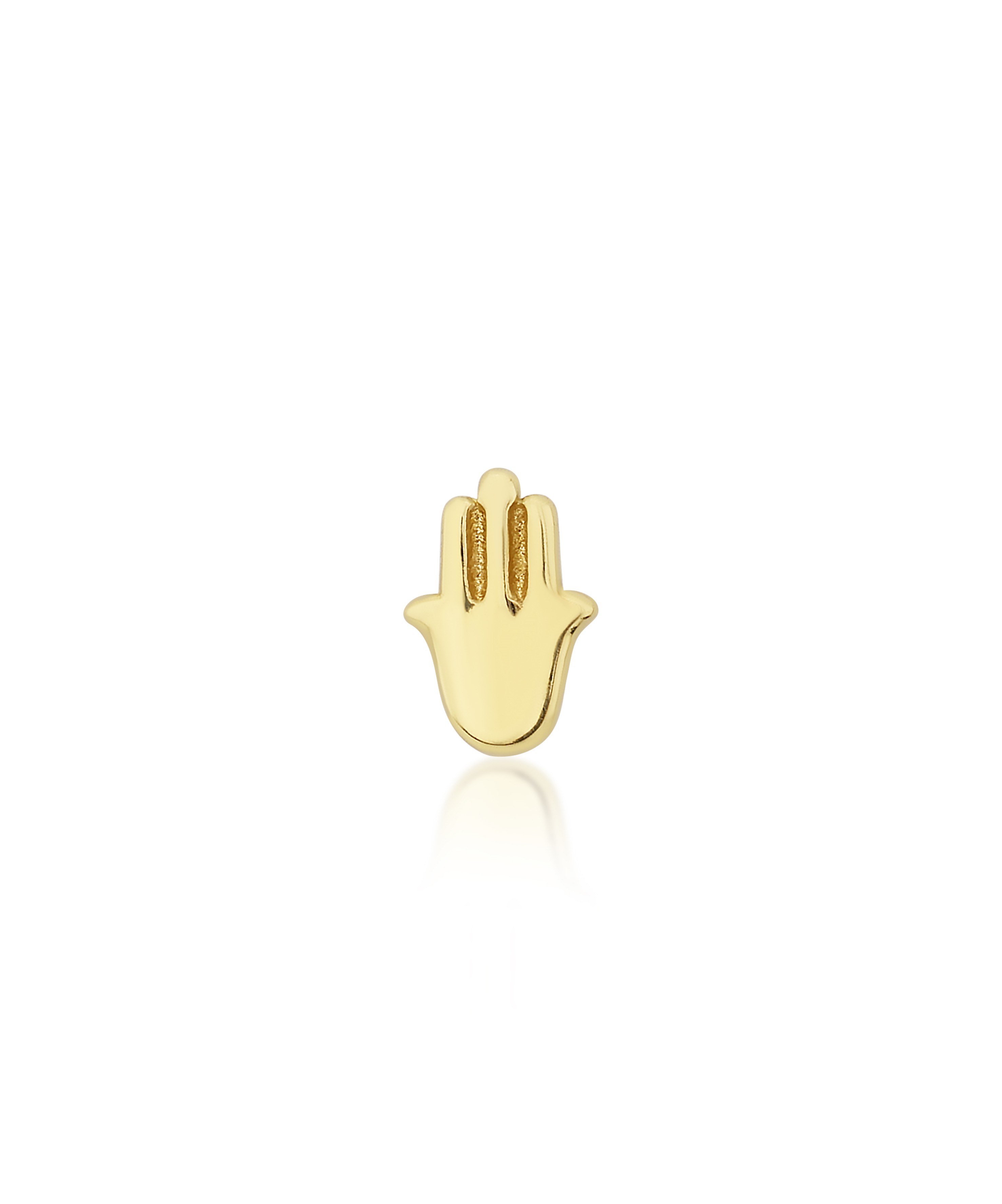 Altın Tragus Fatma Ana Eli Piercing