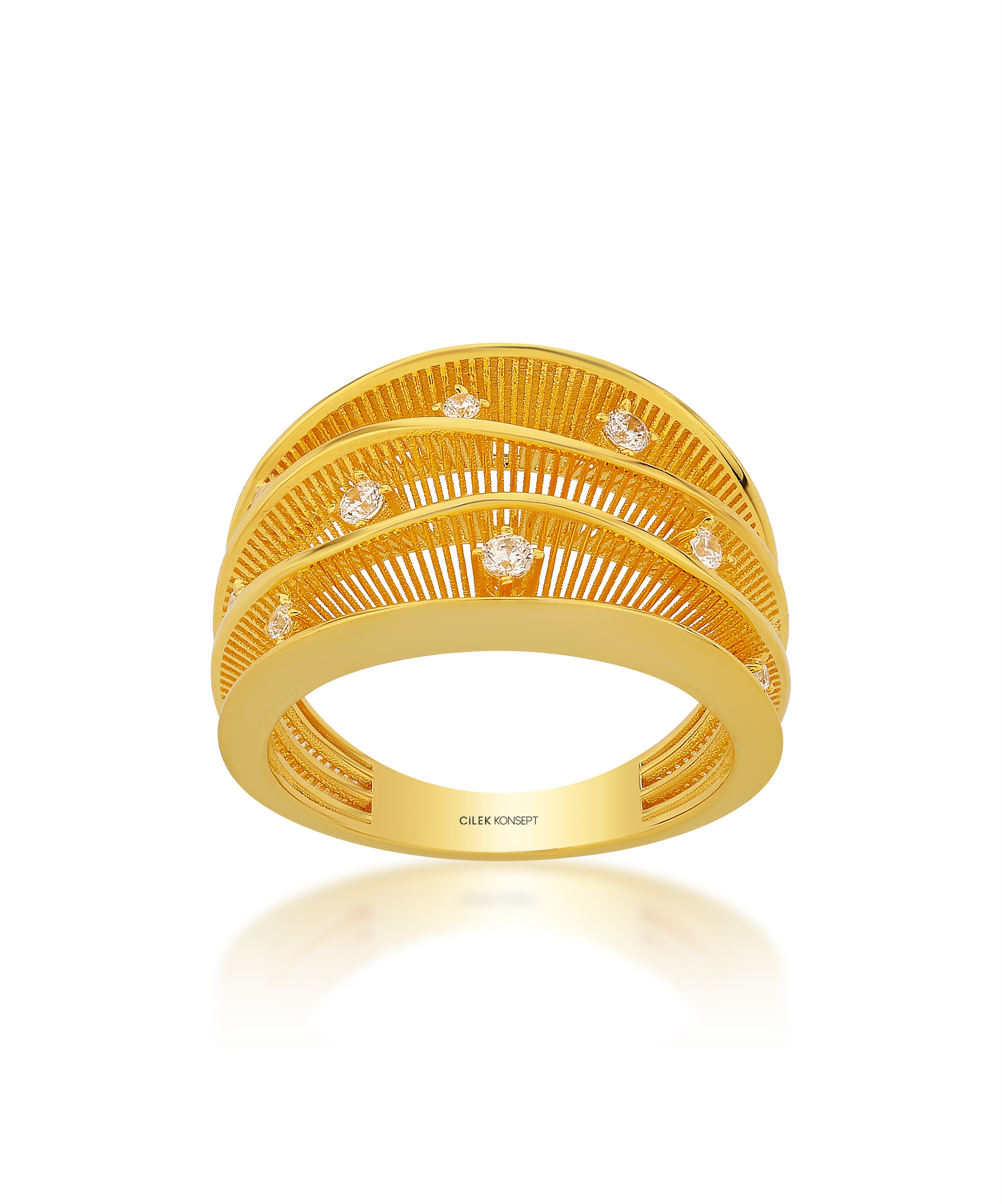 Zarafet Altın Yüzük