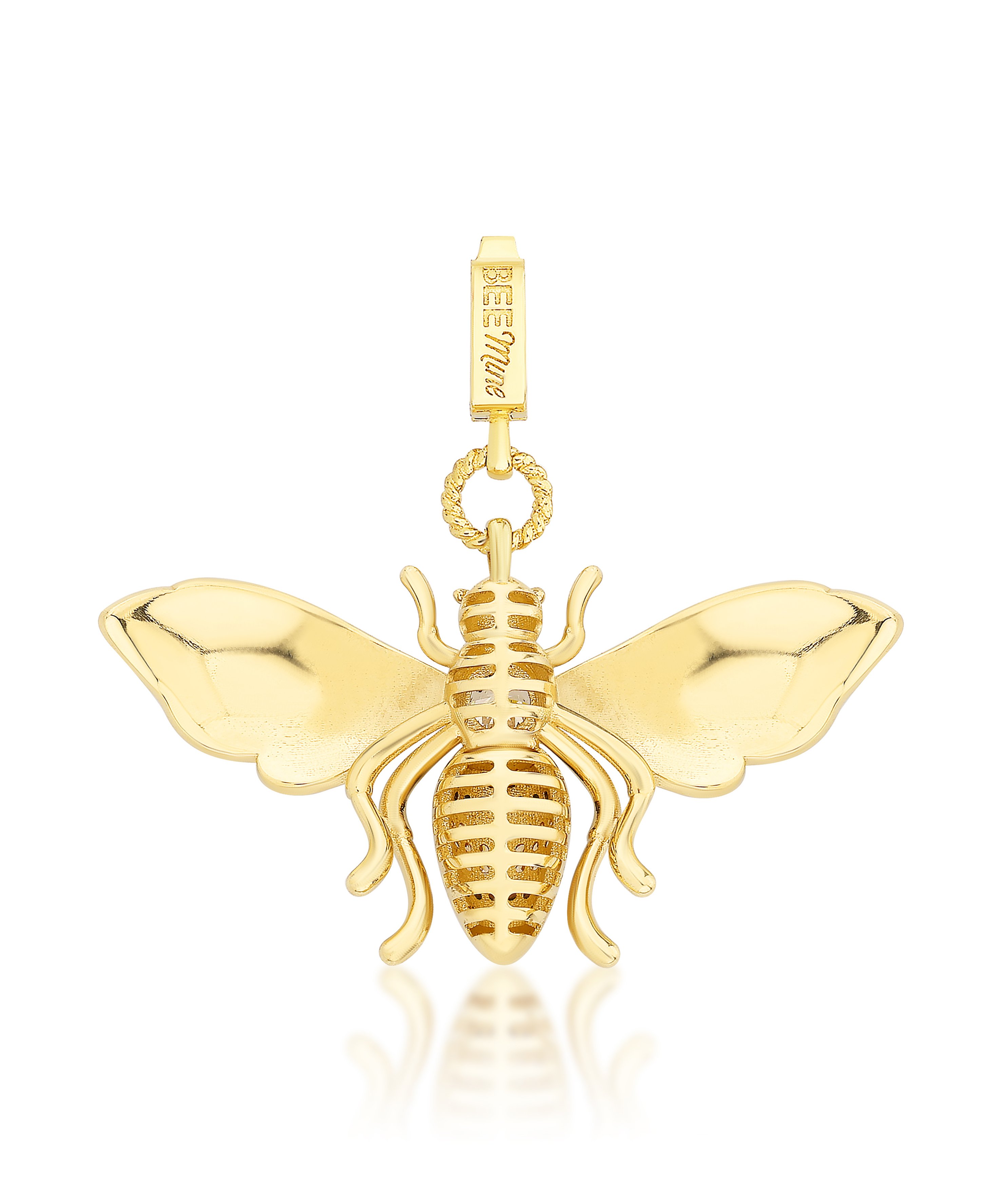 Bee Mine Altın Arı Kolye Ucu