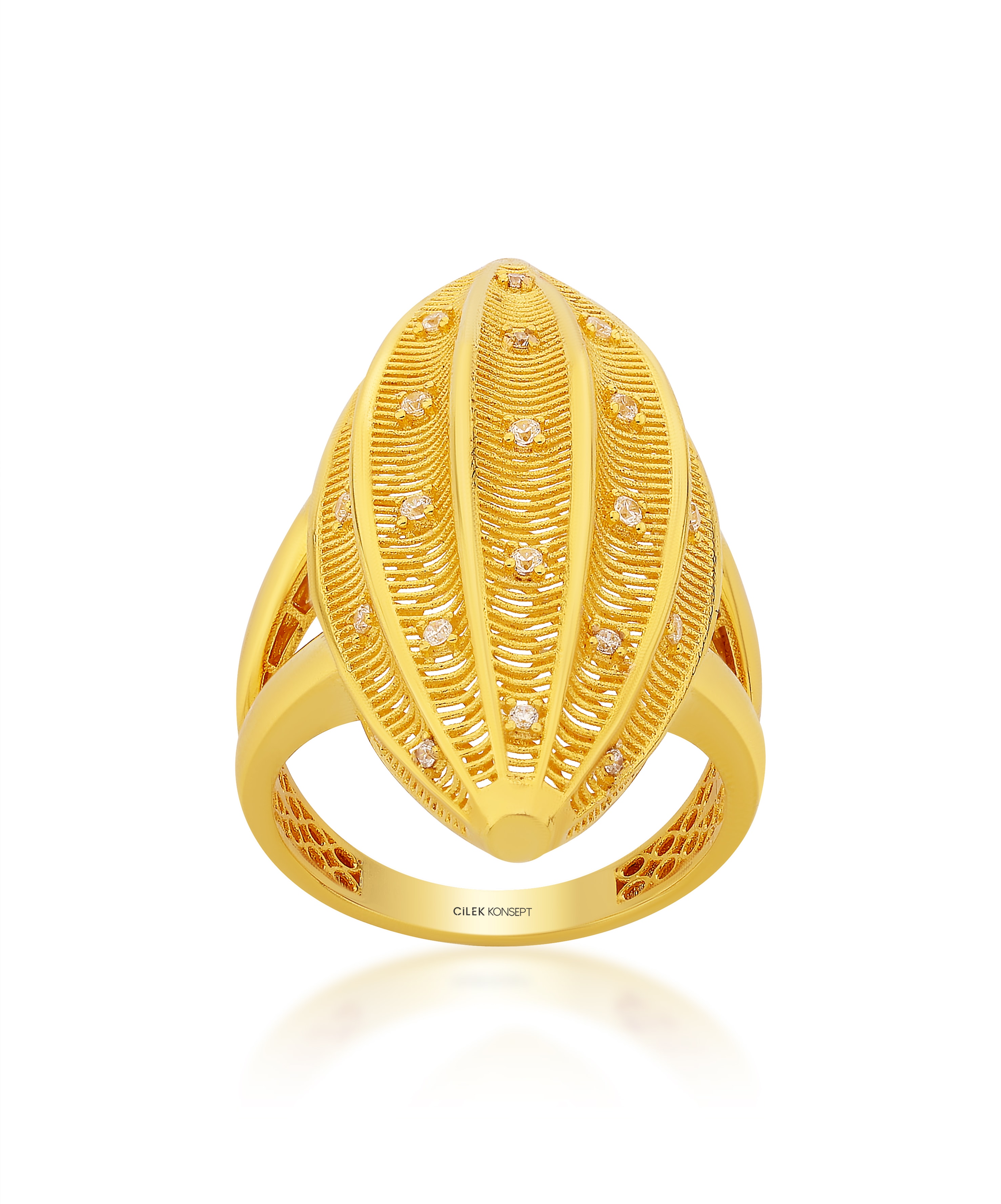 Zarafet Altın Yüzük