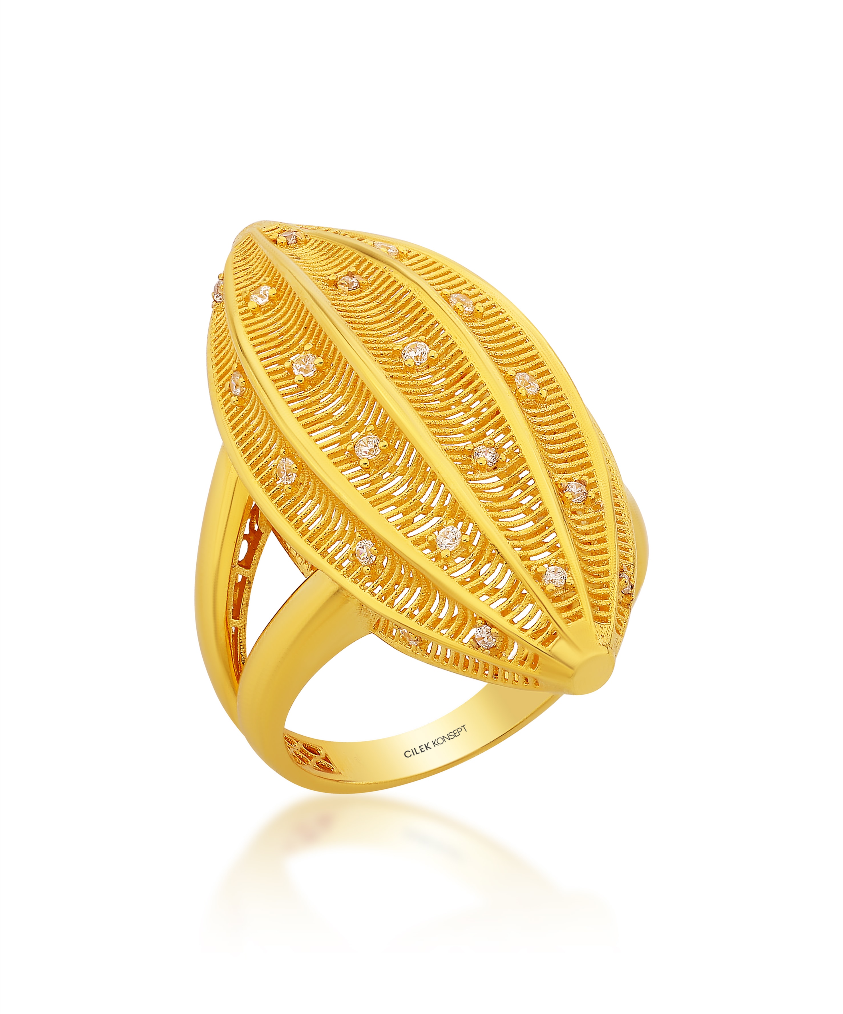 Zarafet Altın Yüzük