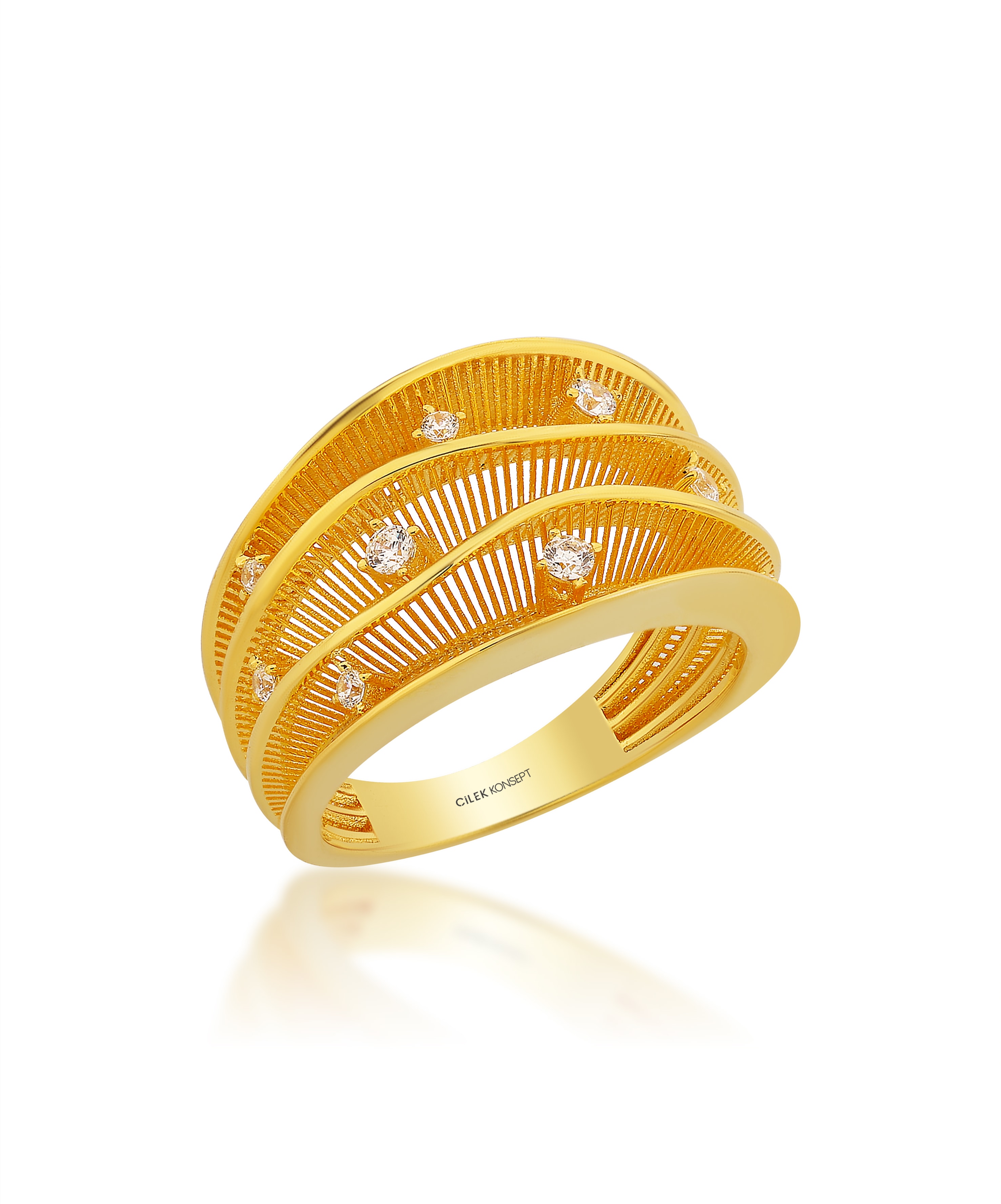 Zarafet Altın Yüzük