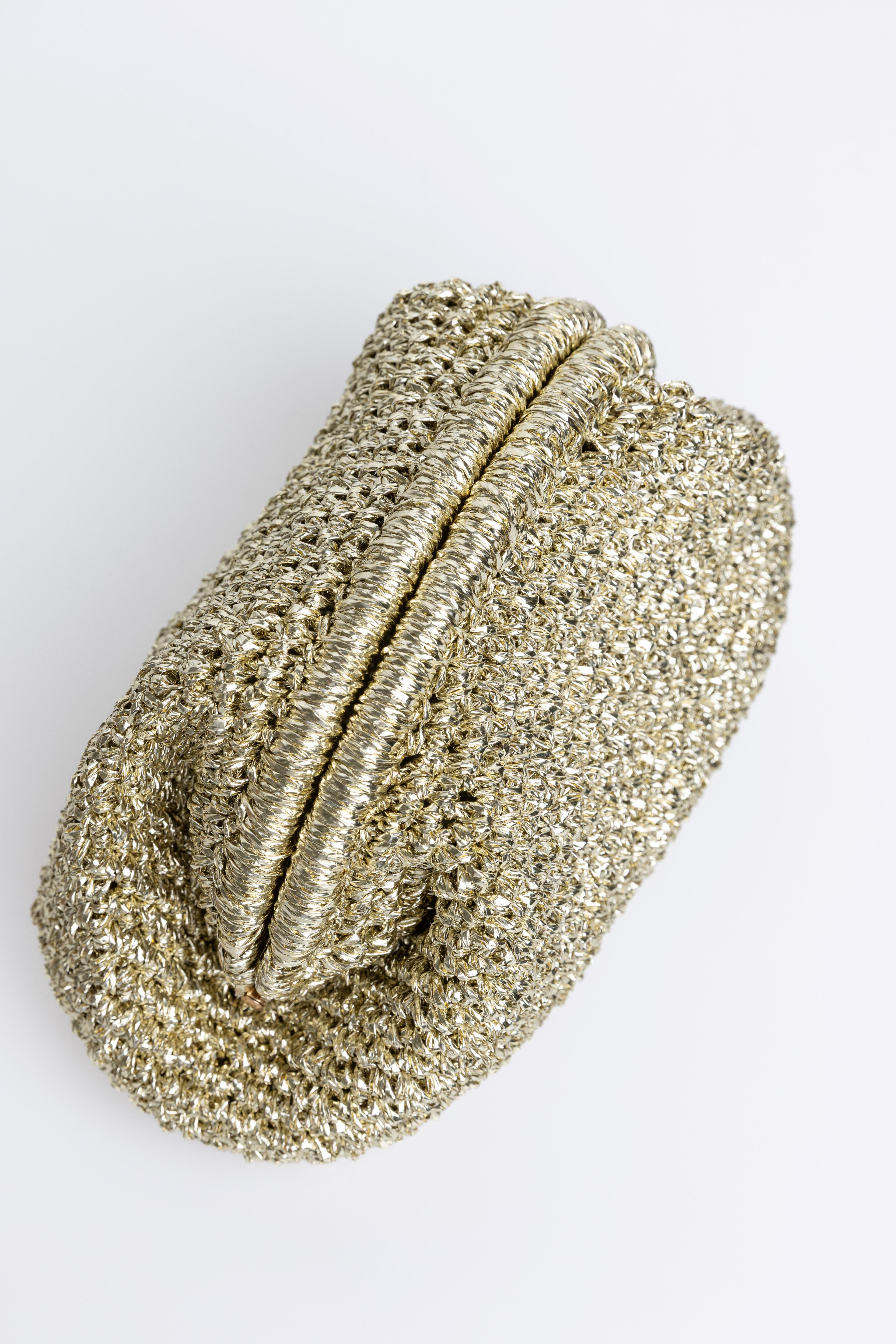 Gold Clutch Çanta