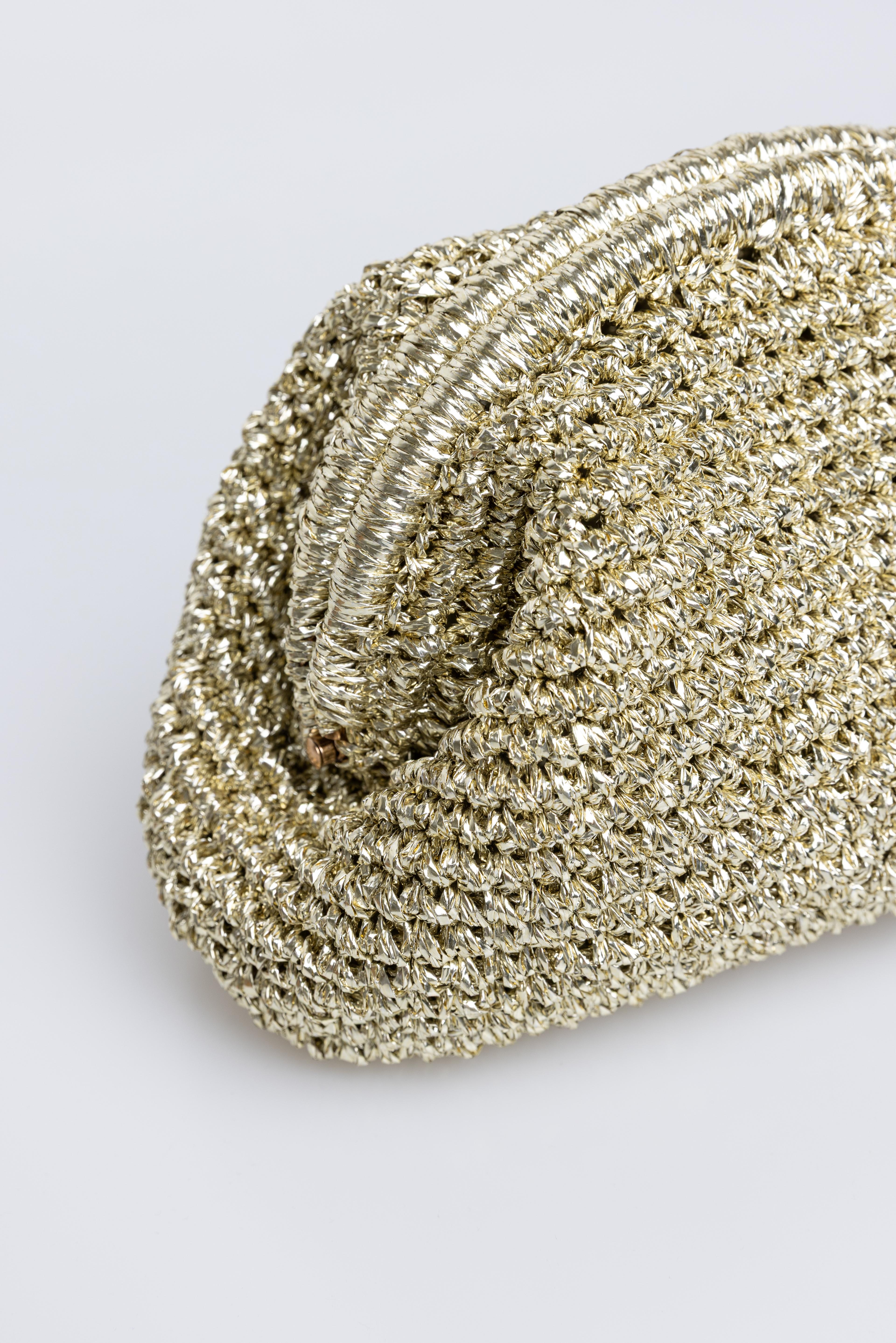 Gold Clutch Çanta