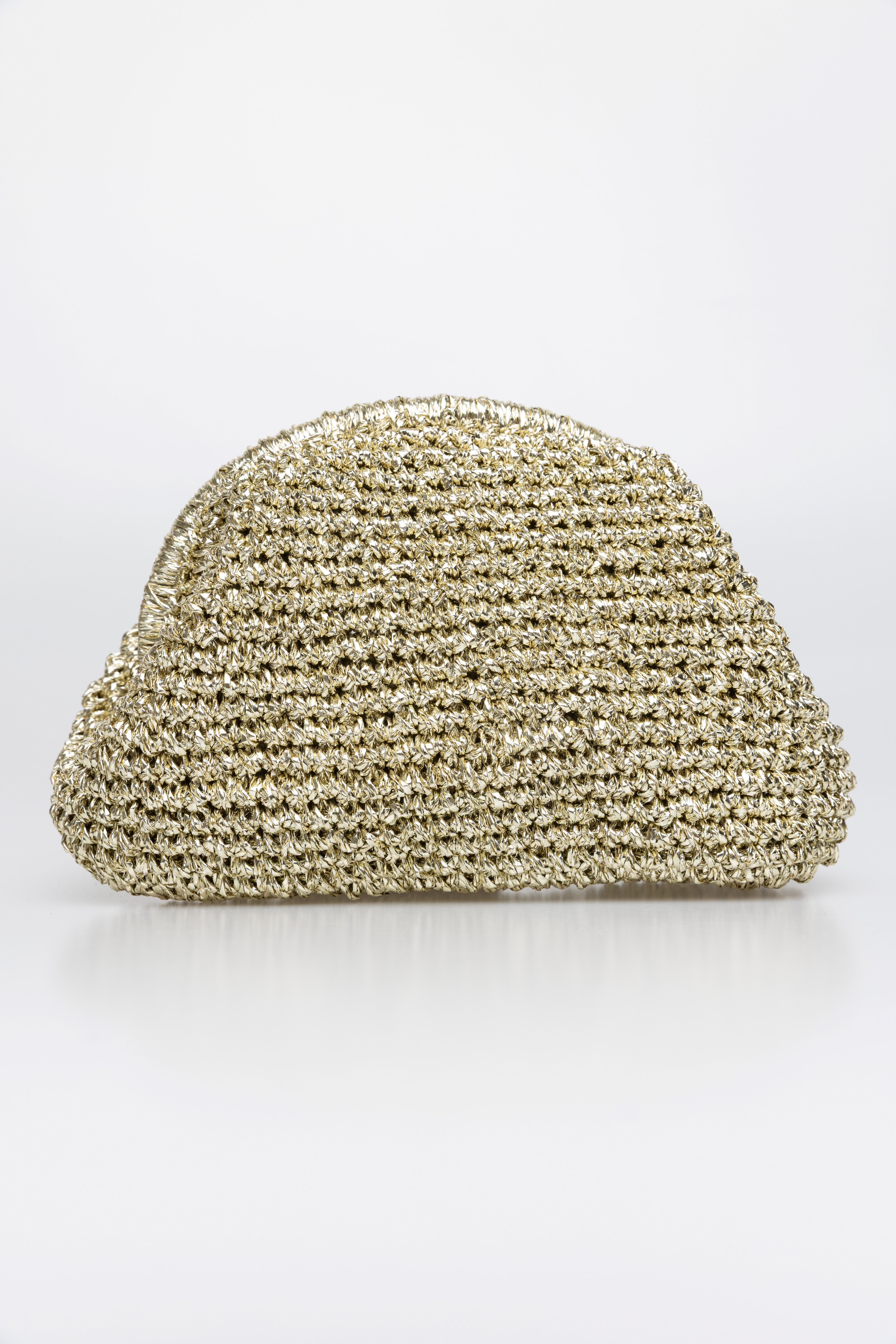 Gold Clutch Çanta