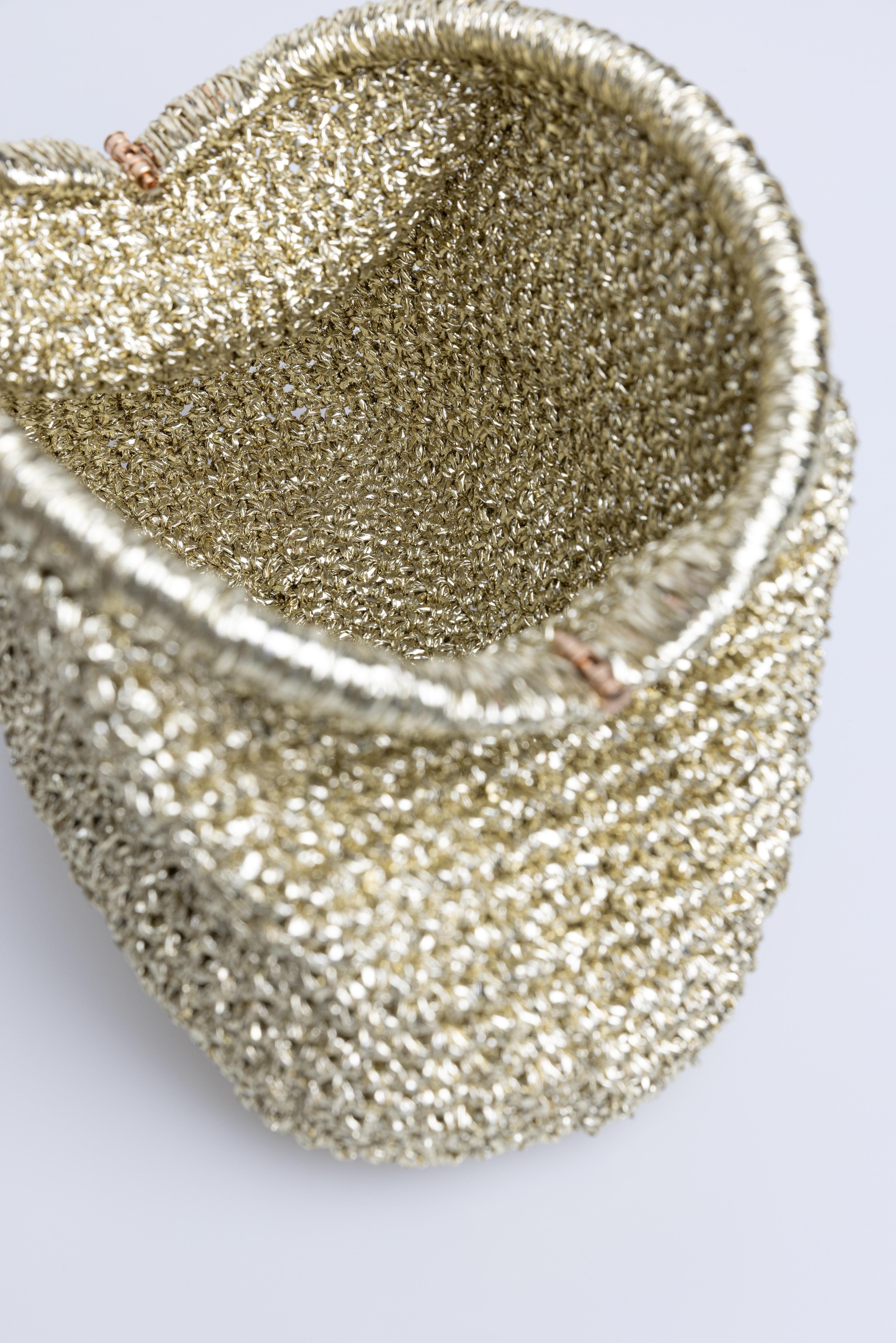 Gold Clutch Çanta