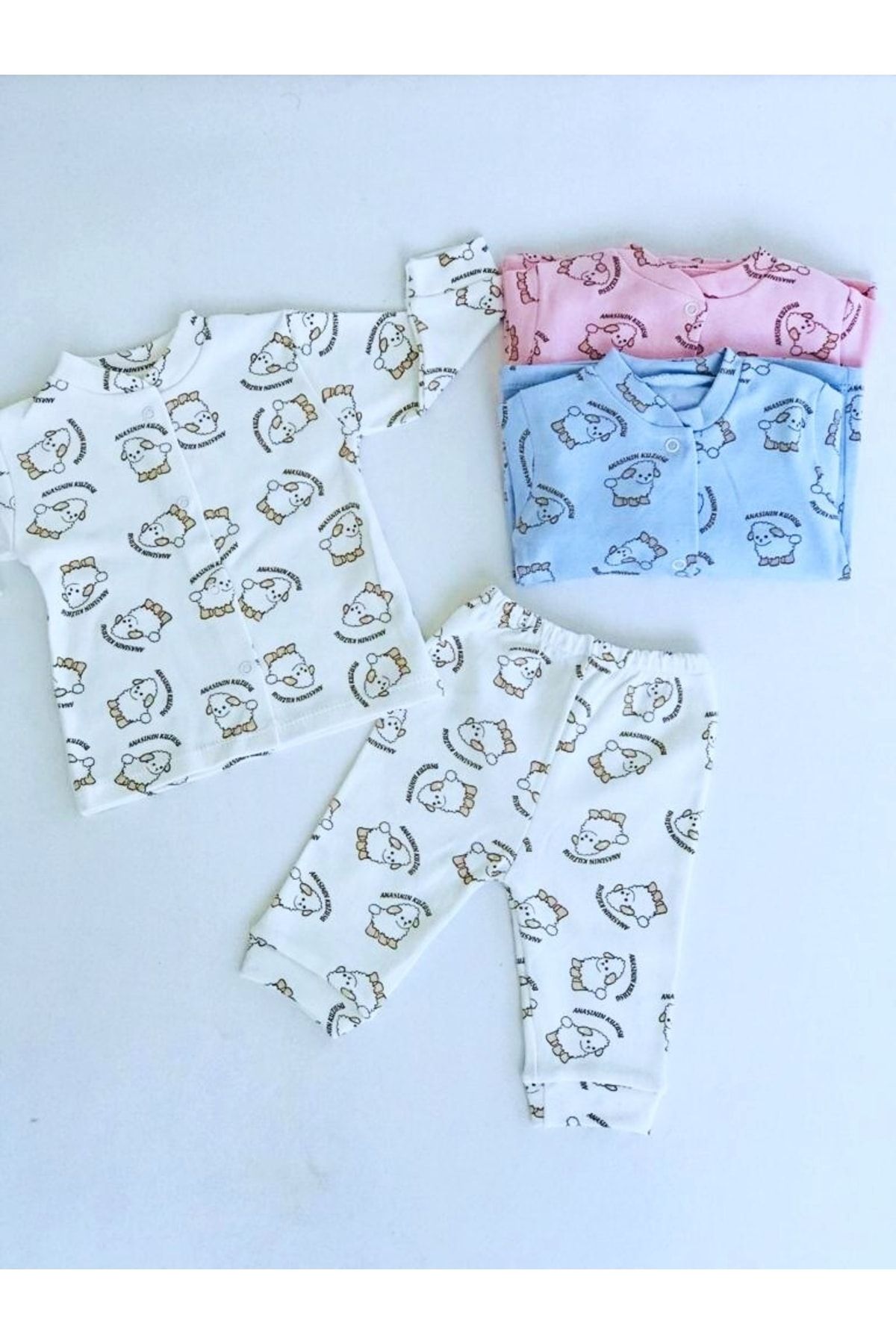 Anasının Kuzusu Penye Pijama Takımı