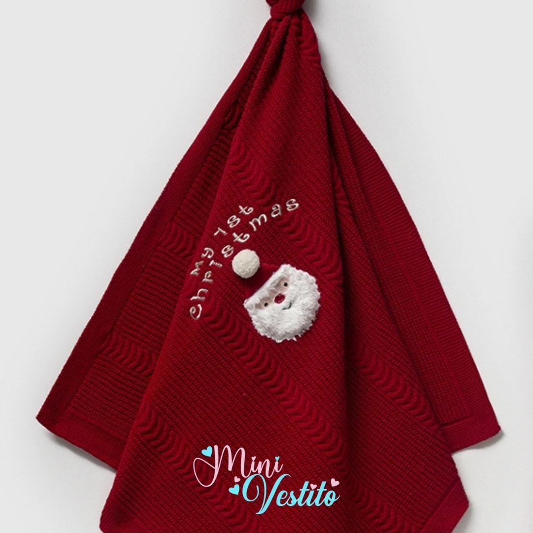 Christmas Noel Baba Desenli Patikli % 100 Organik Pamuk Triko 5 Li Set