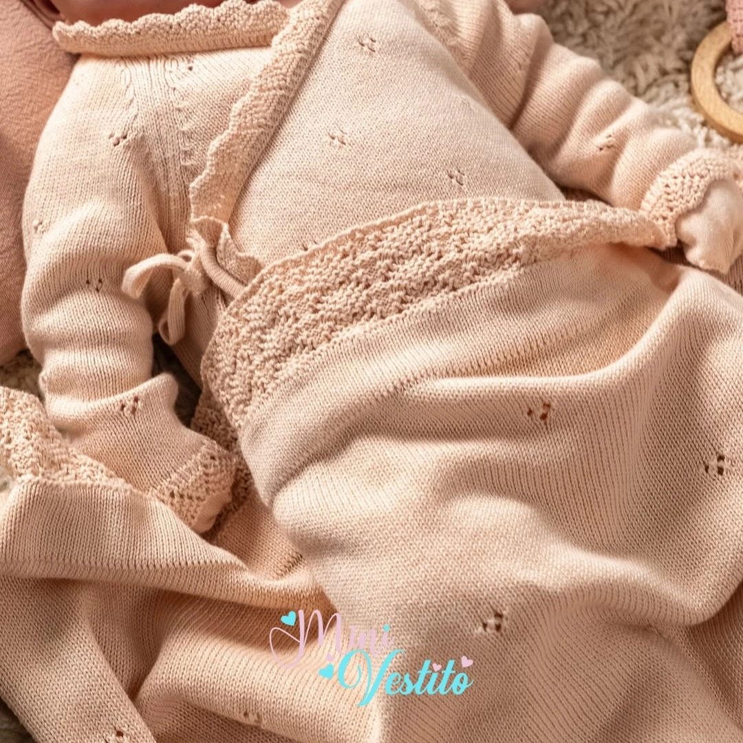 Kruvaze Yandan Bağlamalı % 100 Organik Pamuk Triko 5 Li Set