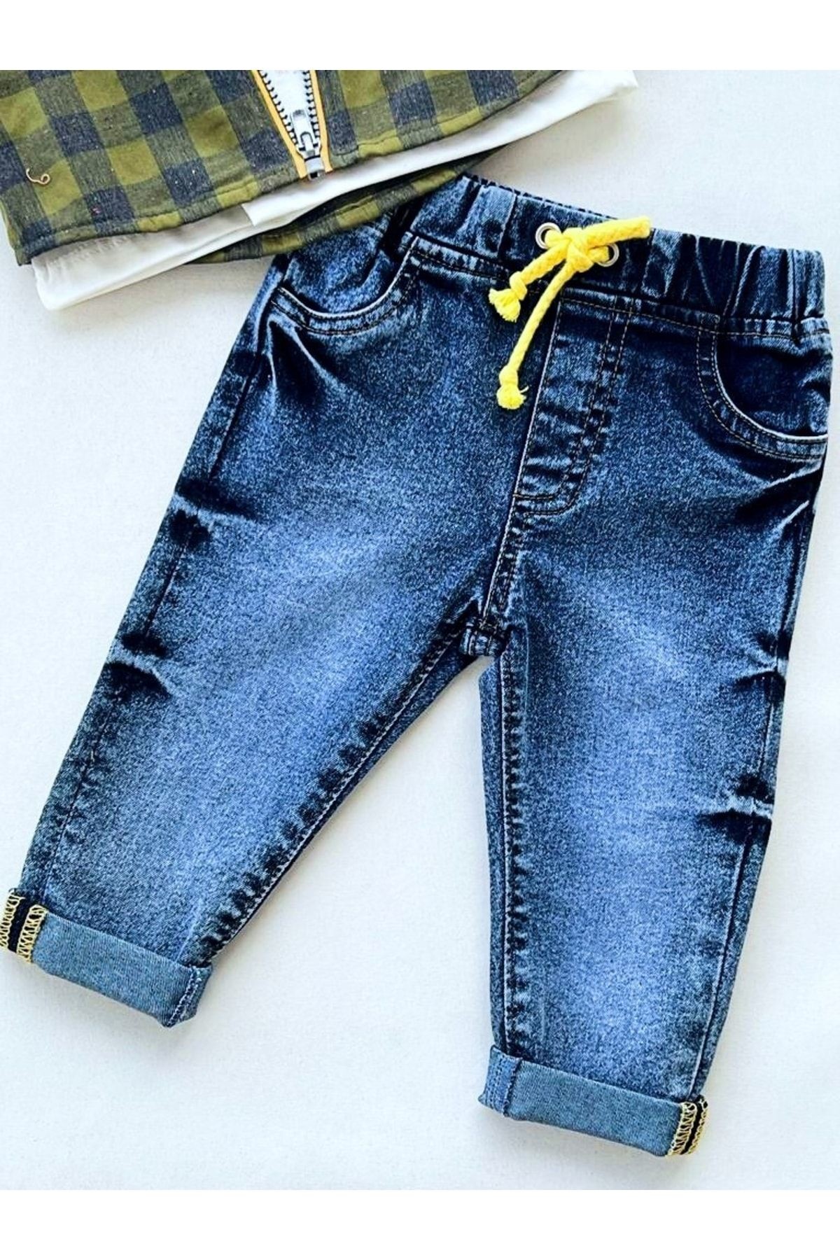Free Spirt Boy Denim 3 Parça Takım