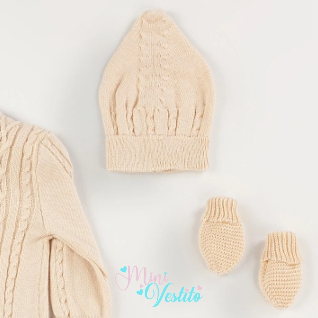 “Natural Comfort Organik Triko 5’li Hastane Çıkışı Seti” 🍼✨