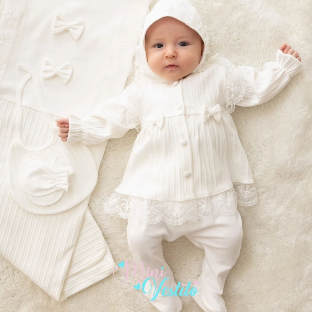 Monalisa Fiyonklu Dantelli 10 Lu Hastane Çıkışı