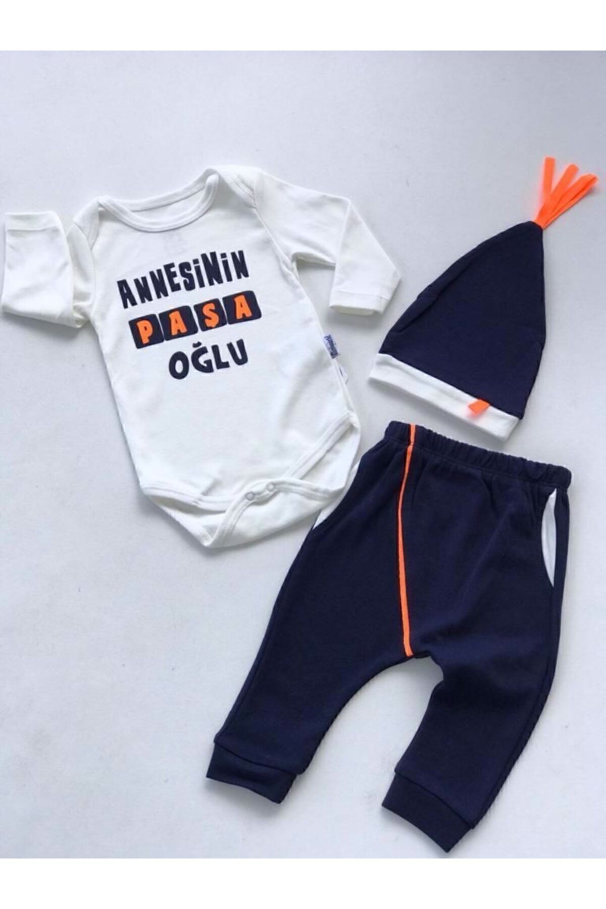 Annesinin Paşa Oğlu Neon Turuncu