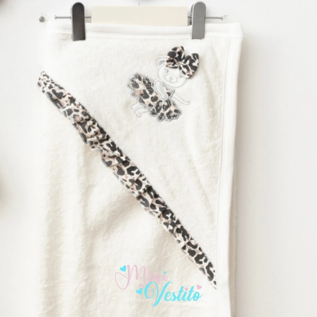 Leopar Desenli Balerin Bornoz Takımı 0-1 Yaş