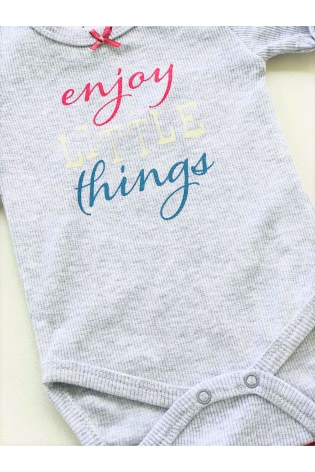 Baby Boss Enjoy Little Things Çıtçıtlı Body Ikili Takım Mürdüm