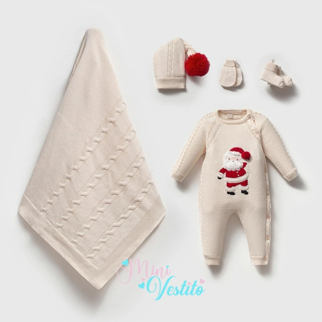 Baby'S First Christmas Triko Hastane Çıkışı