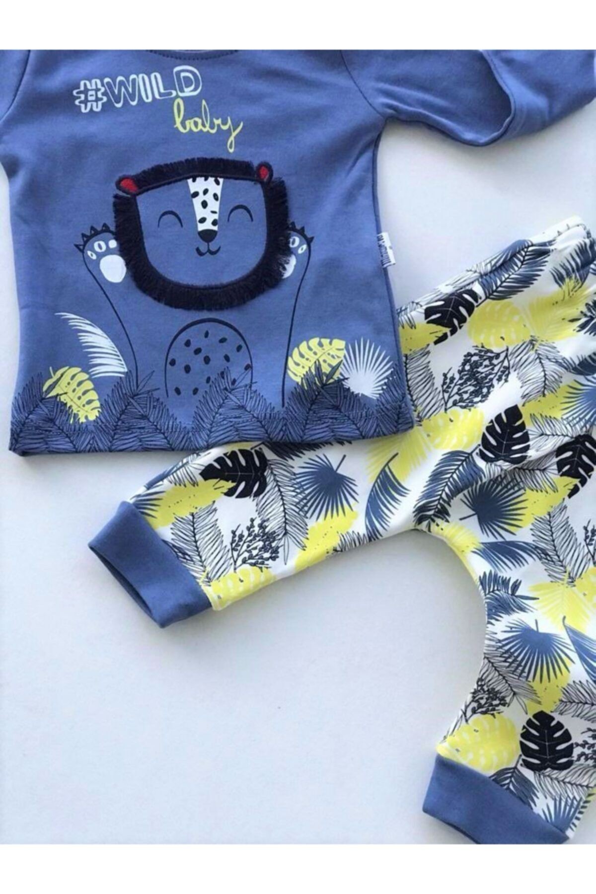 Bebek Lacivert Baby Boss Wild İkili Takım