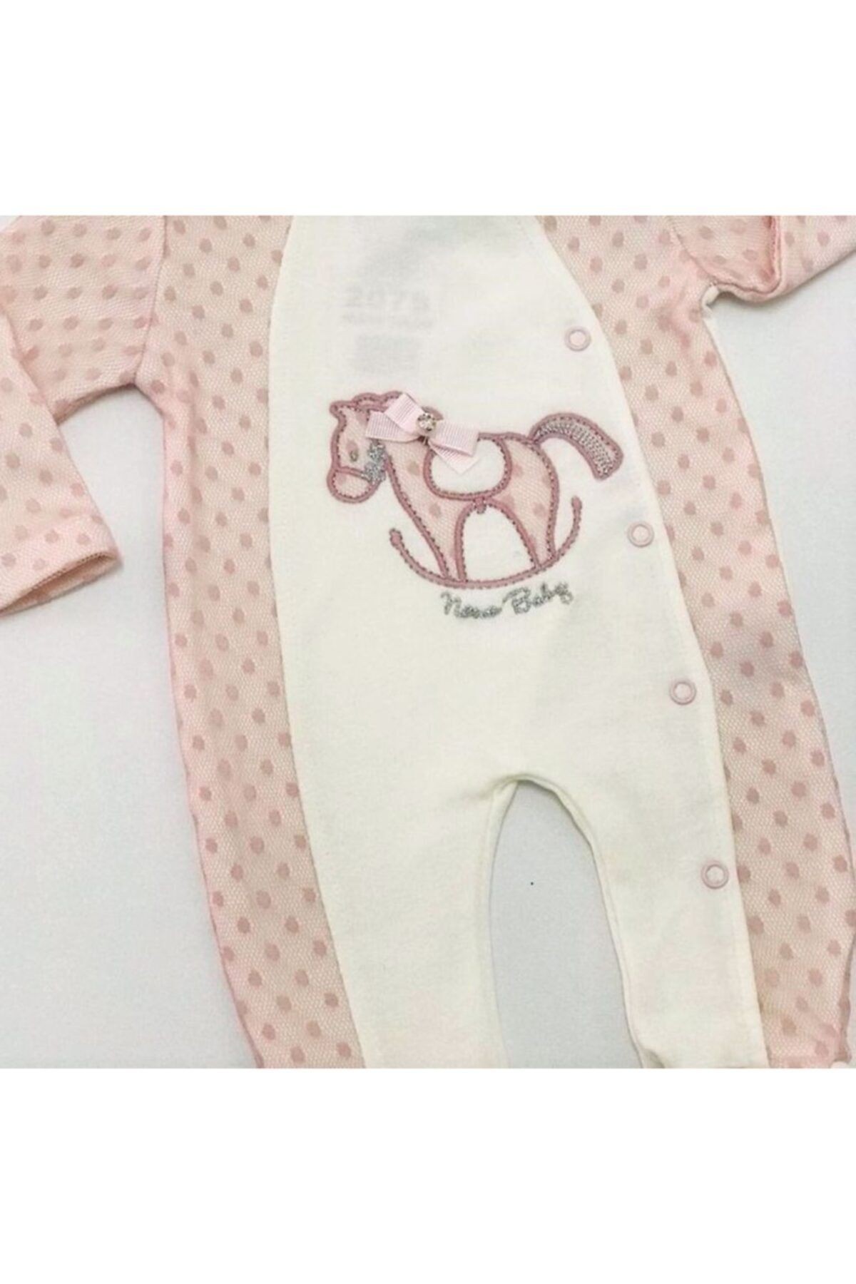 Baby Boss Pudra Tüllü Oyuncak At Nakışlı Tulum