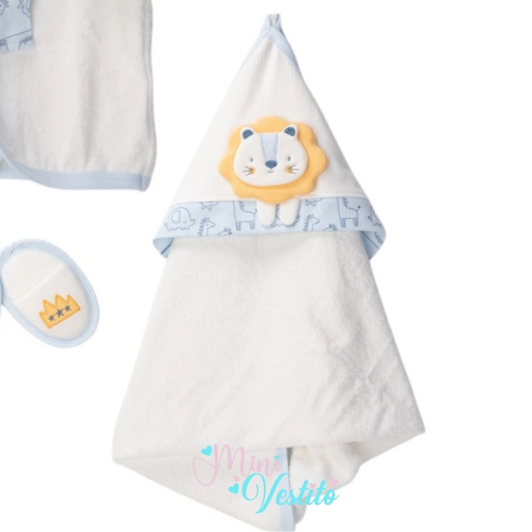 Lion Desenli 0-2 Yaş Bornoz Takımı