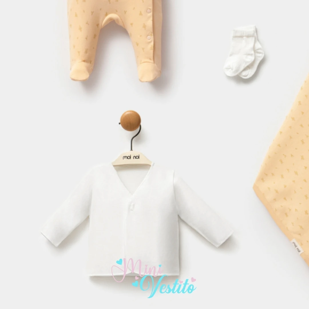 Cappi Kuş Desenli Bebe Yaka 10 Parça Hastane Çıkışı