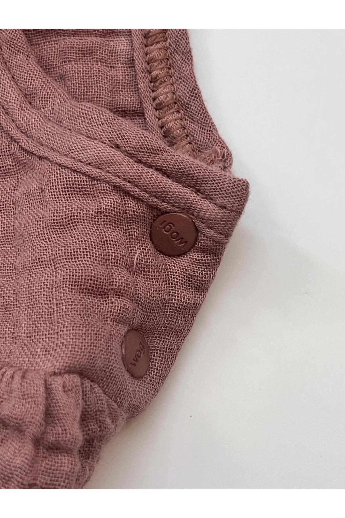 Maria % 100 Organic Muslin Şortlu İkili Takım