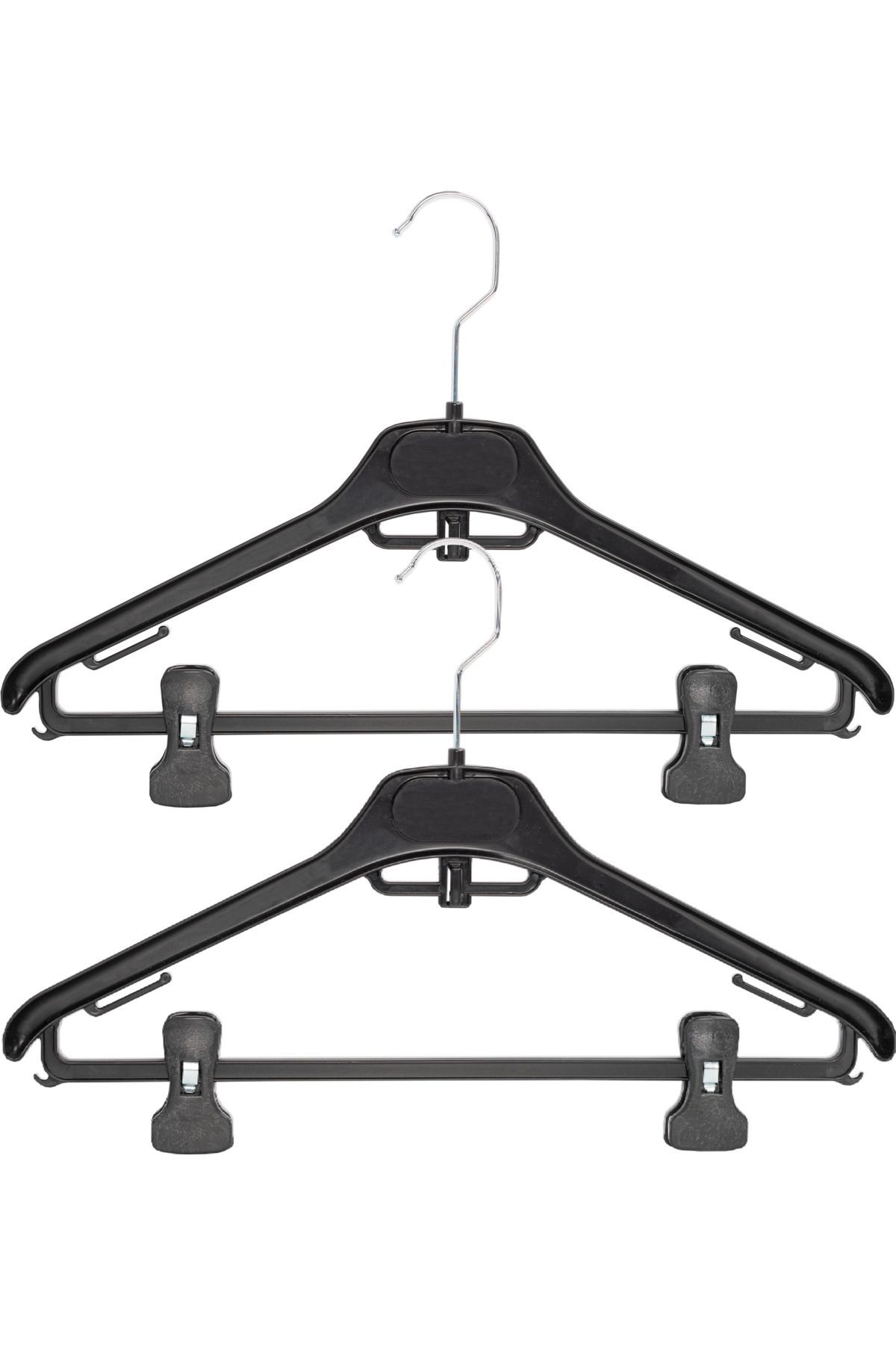 12 Plastic Clothes/Suit Hangers