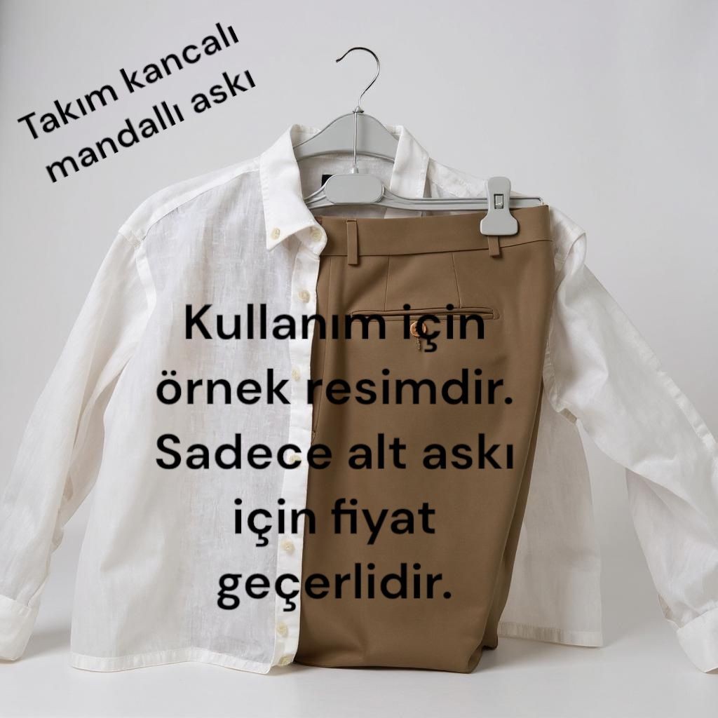Em38 takım kancalı mandallı askı