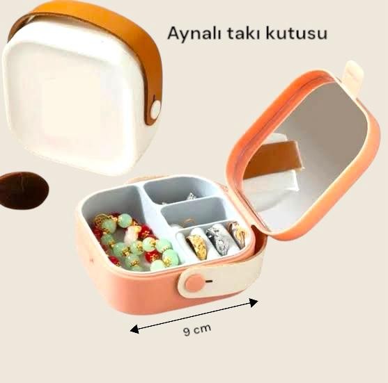Soft touch plastik takı kutusu