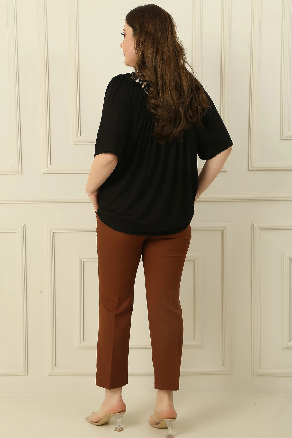 Yandan Cepli B.B Klasik Pantolon