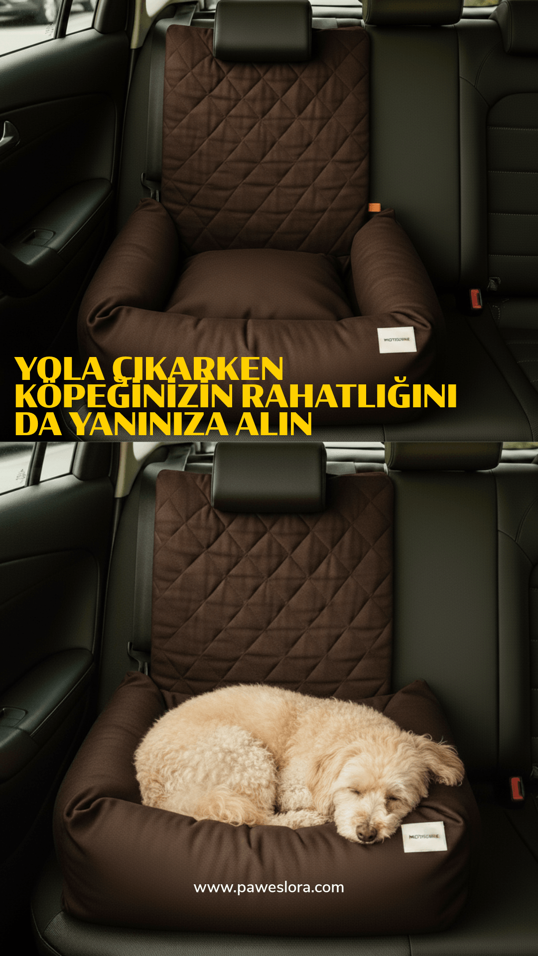 Yola Çıkarken Köpeğinizin Rahatlığını da Yanınıza Alın
