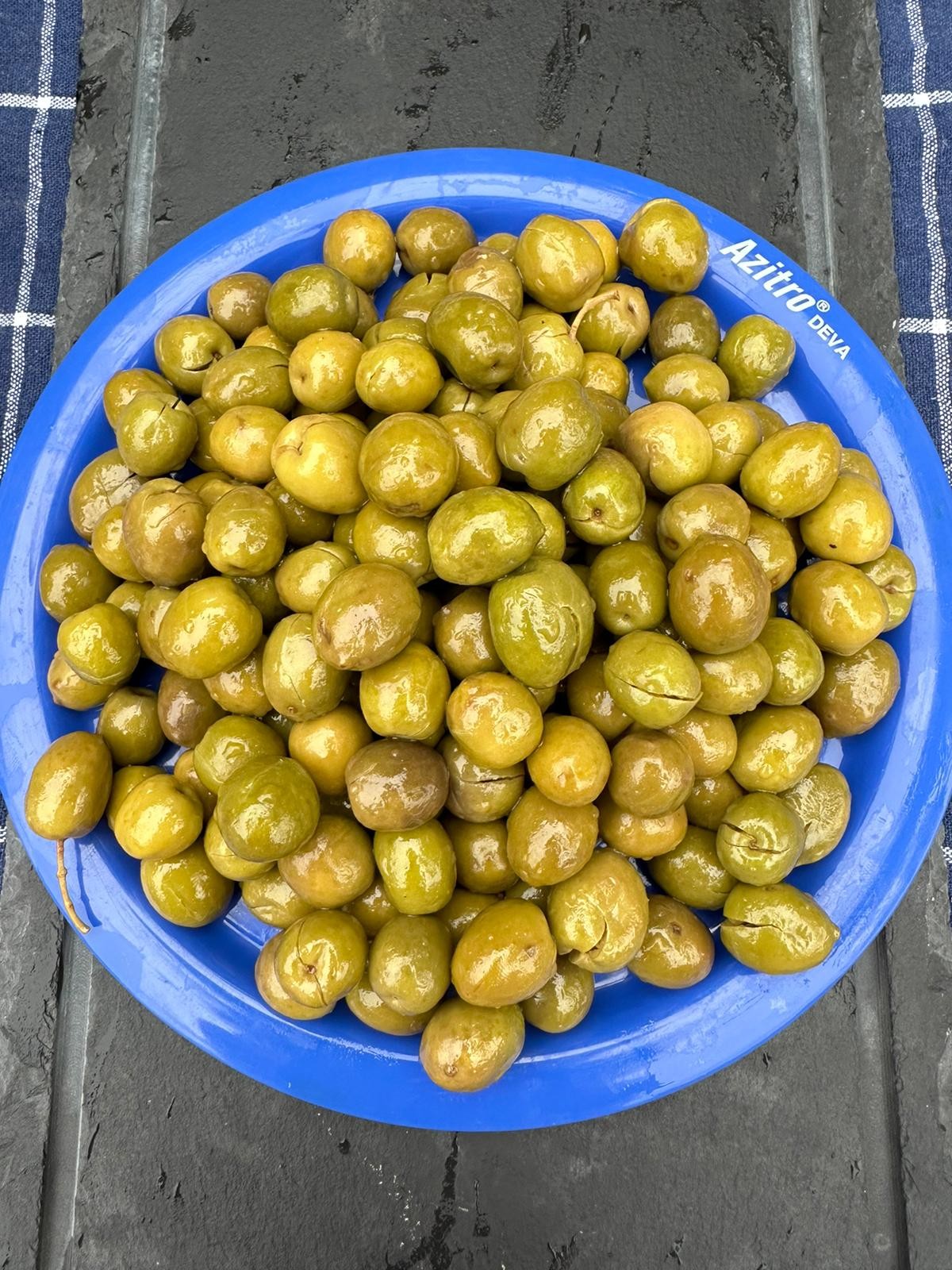 Halhalı Taş Kırma Zeytin 1 kg-YENİ MAHSUL