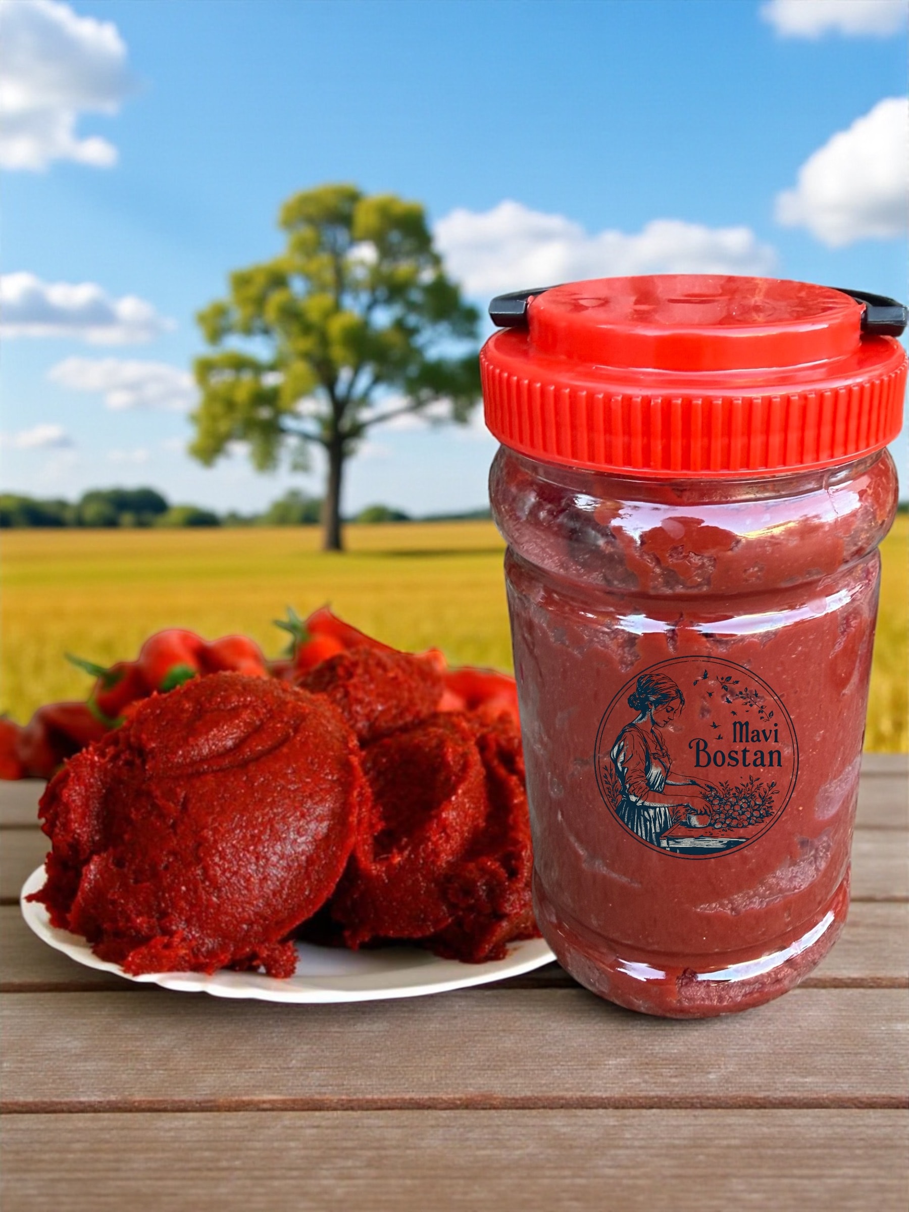 1 Kg Acı Biber Salçası 