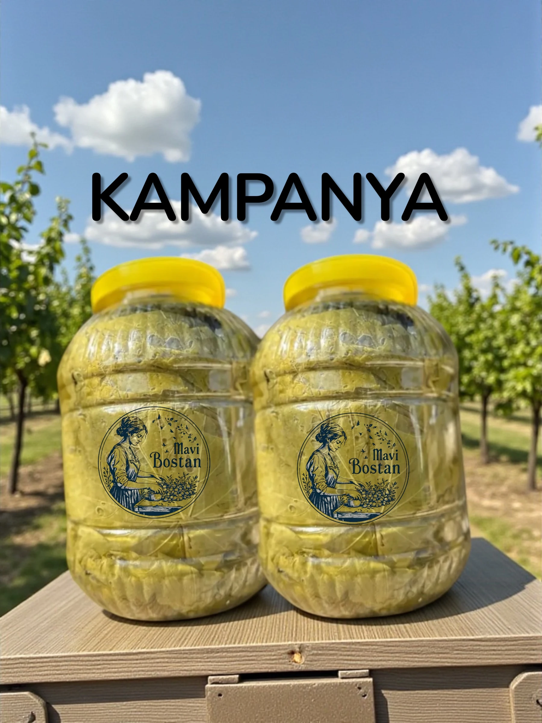 2 Adet 5 lt Salamura Yaprak -KAMPANYA