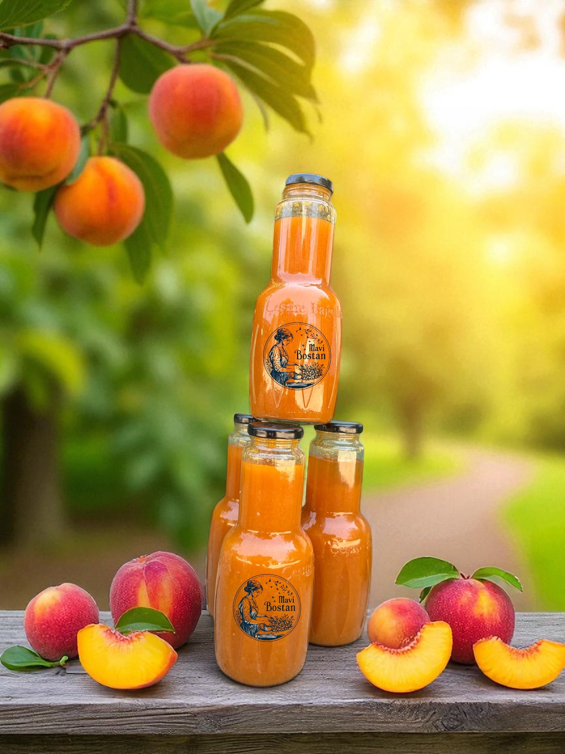 Şeftali Özü 750 ml